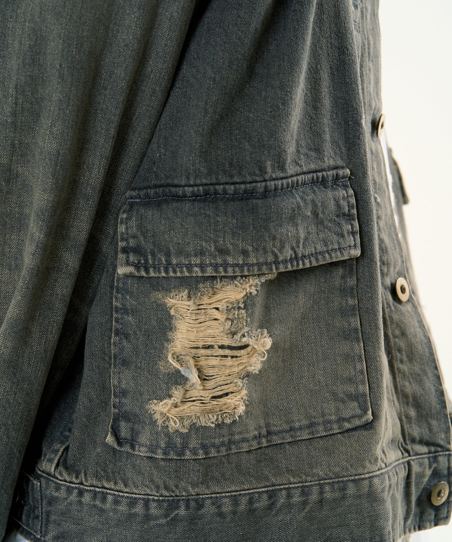 BORO DENIM BLOUSON