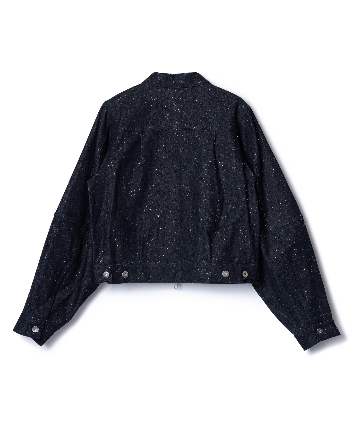 LAME DENIM JACKET