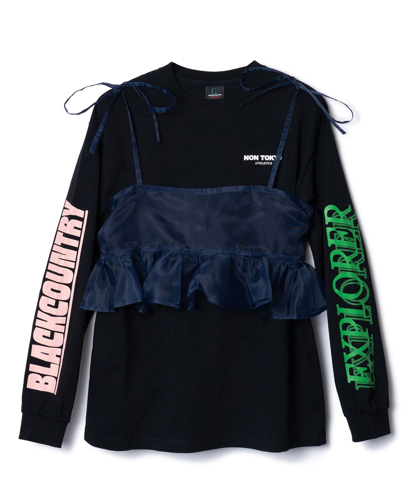 SHEER CAMISOLE L/S T-SHIRTS