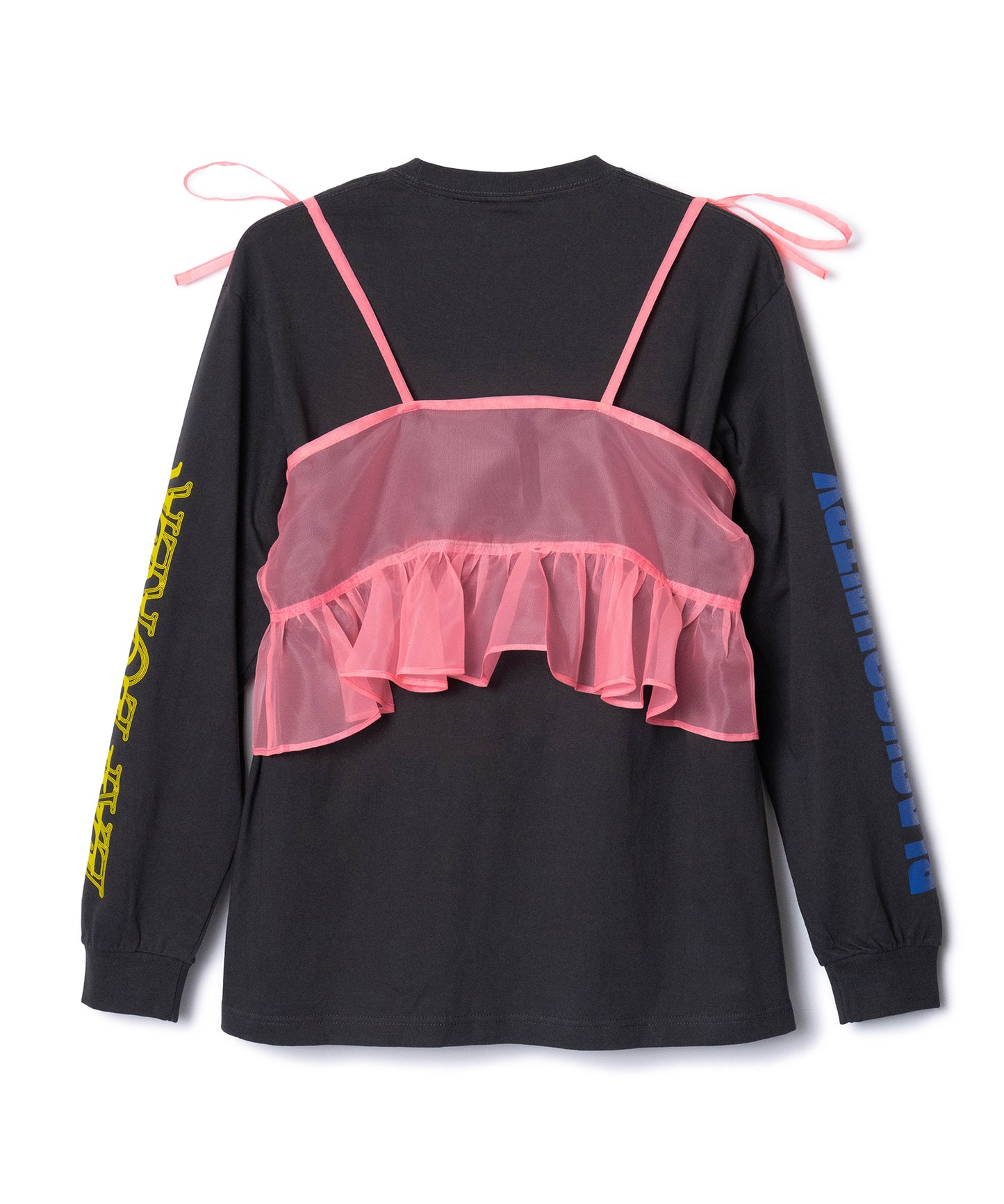 SHEER CAMISOLE L/S T-SHIRTS