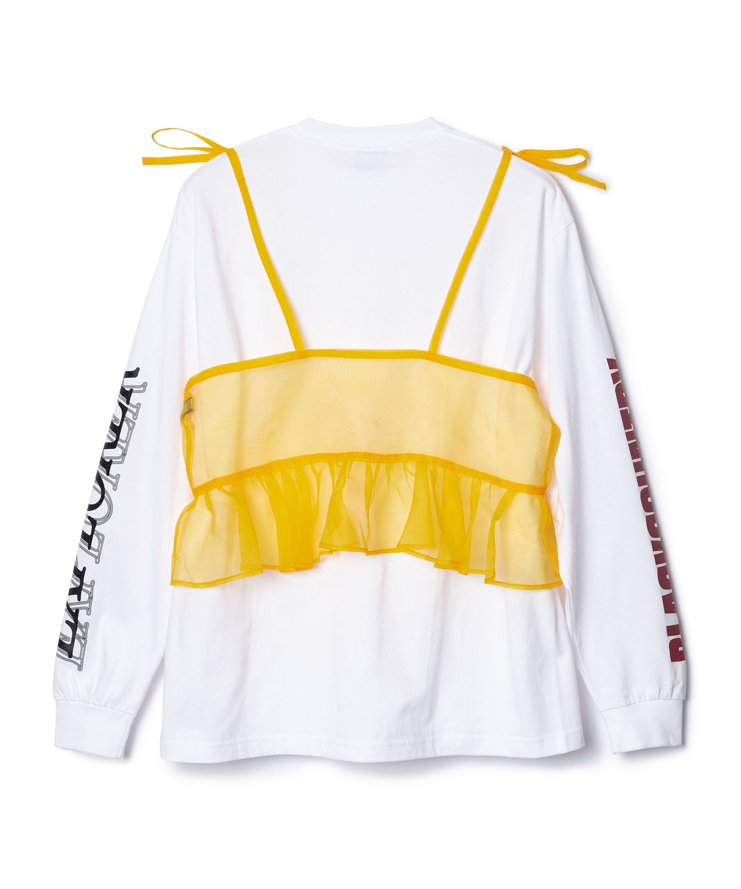 SHEER CAMISOLE L/S T-SHIRTS