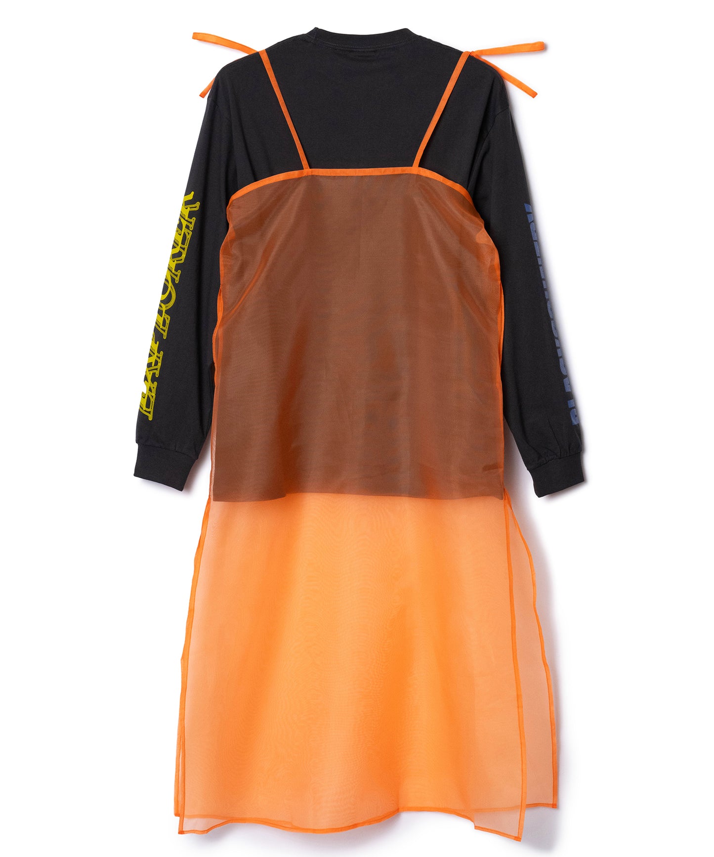 SHEER LONG CAMISOLE L/S T-SHIRTS