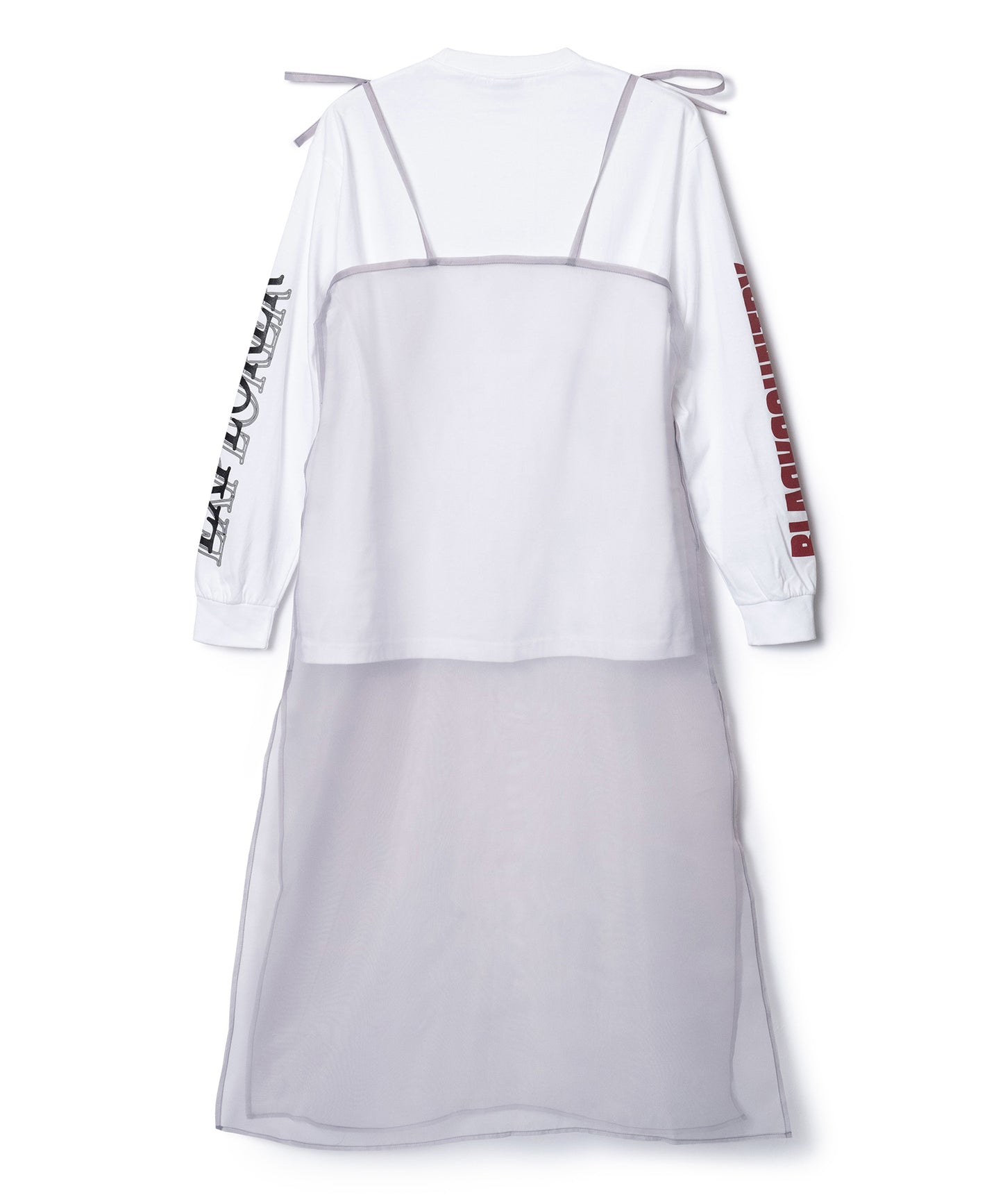 SHEER LONG CAMISOLE L/S T-SHIRTS