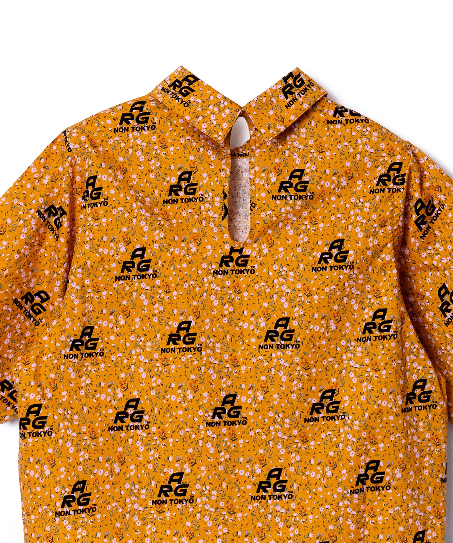 FLOCKED PRINT PULLOVER SHIRT