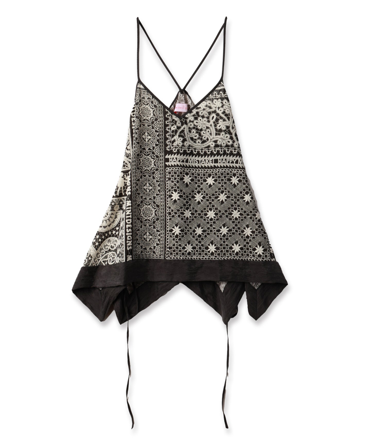 LACE COLLAGE CAMISOLE / レースコラージュキャミソール
