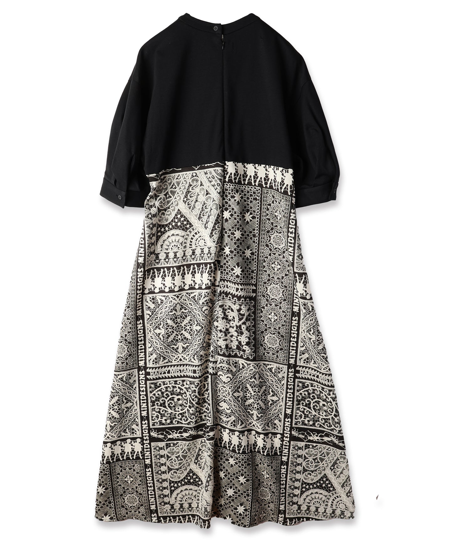 LACE COLLAGE DRESS / レースコラージュドレス