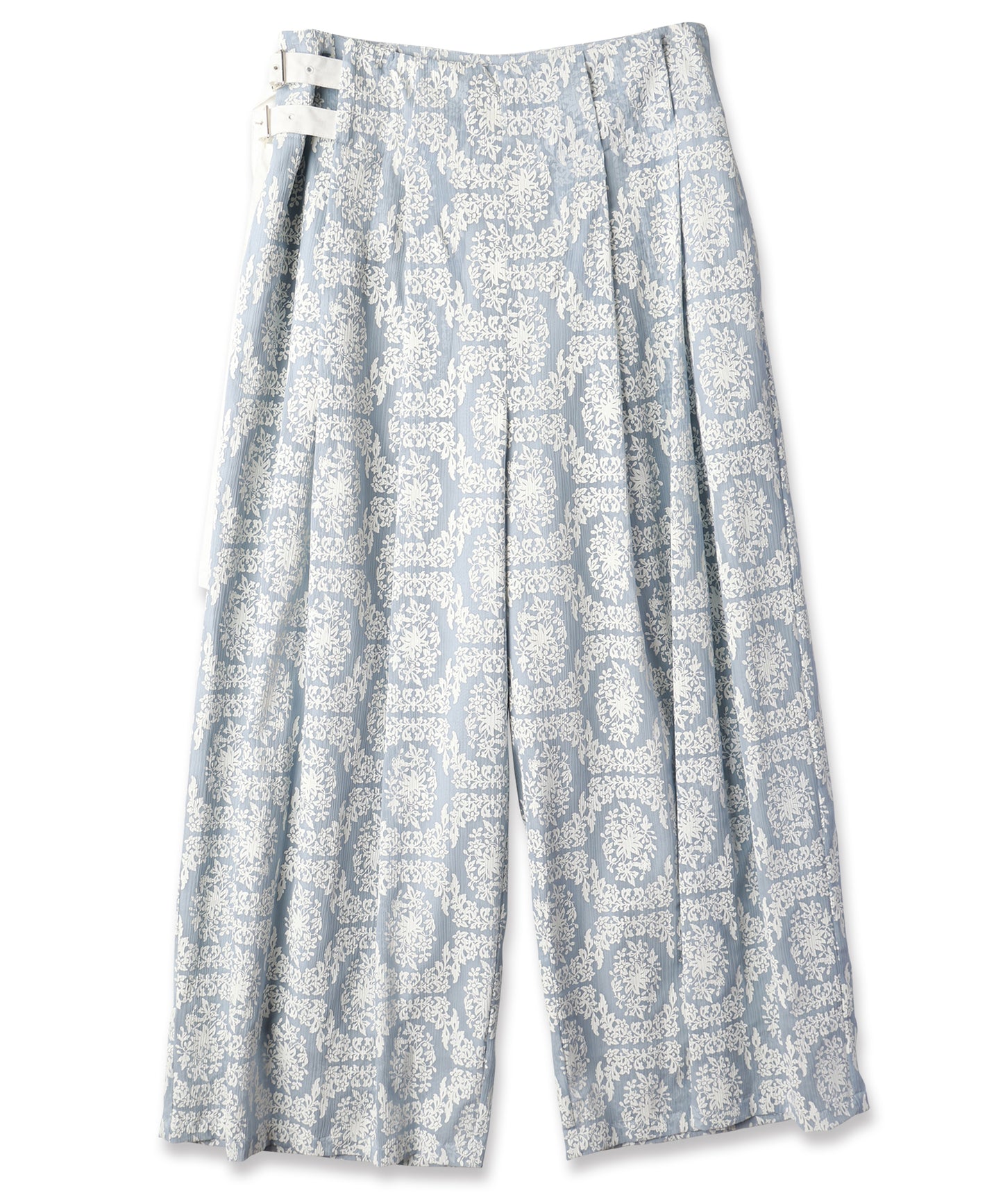 FROST FLOWER TUCK PANTS / フロストフラワータックパンツ