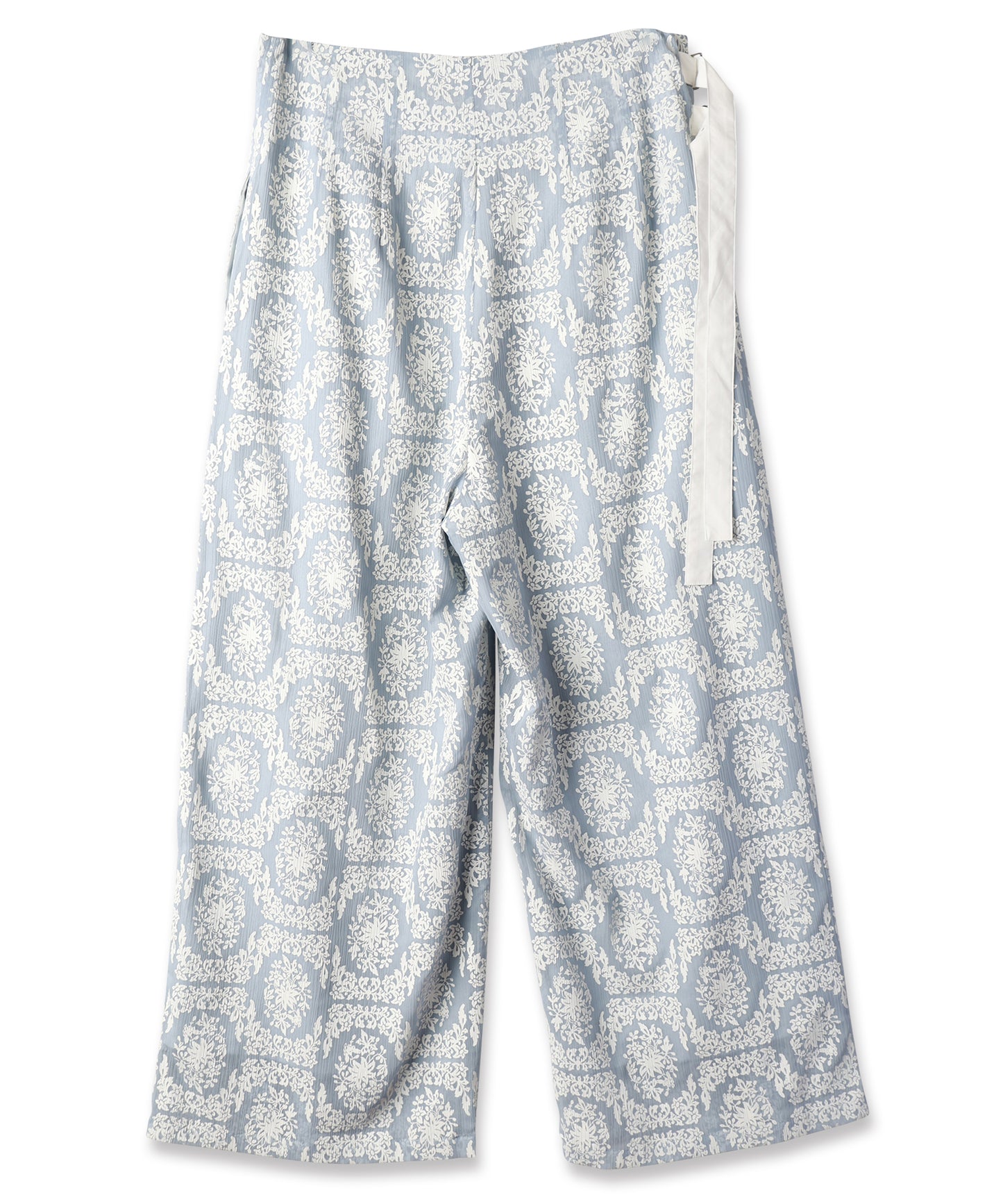 FROST FLOWER TUCK PANTS / フロストフラワータックパンツ