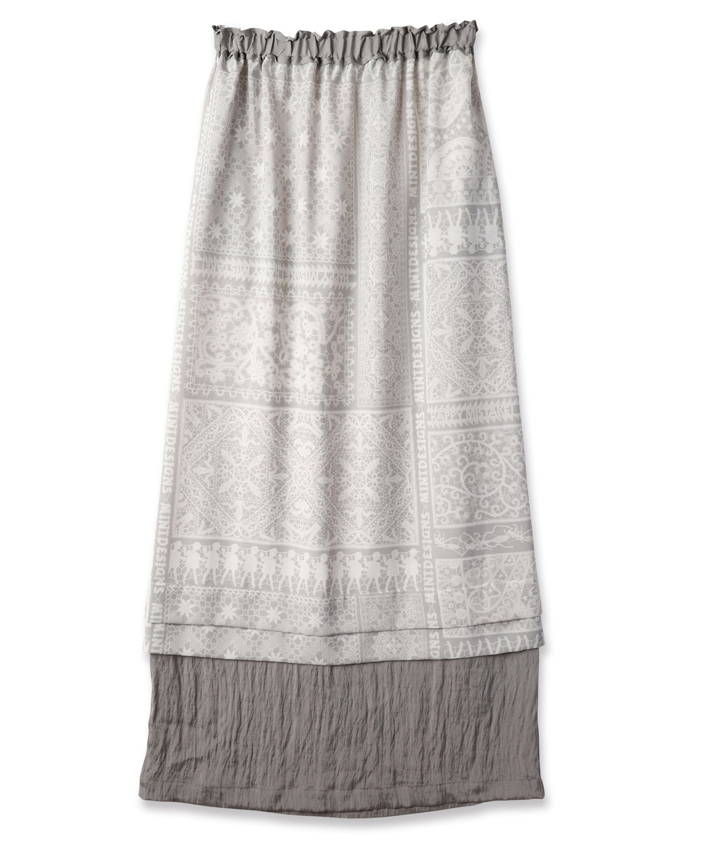 LACE COLLAGE SKIRT / レースコラージュスカート