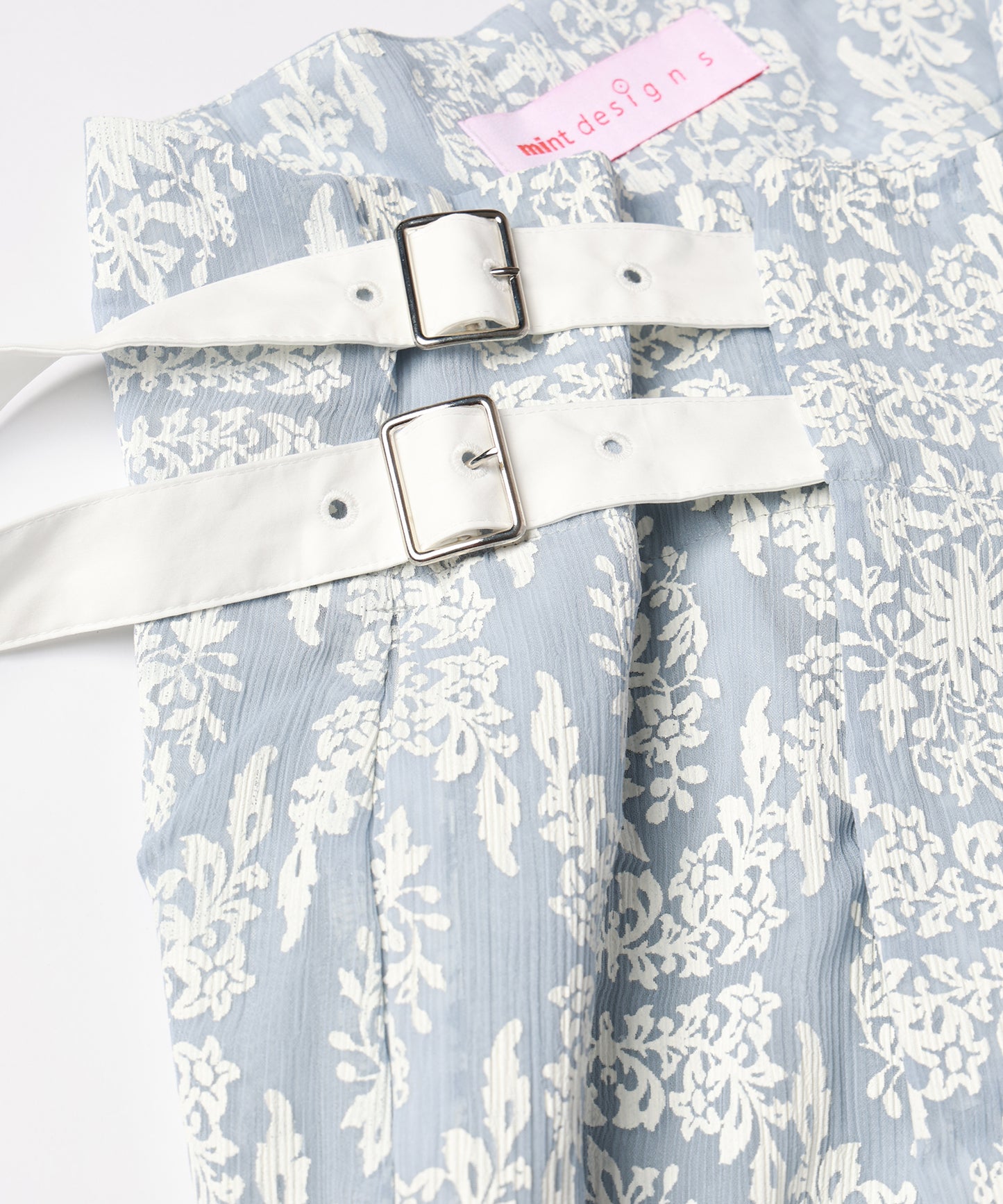 FROST FLOWER TUCK PANTS / フロストフラワータックパンツ