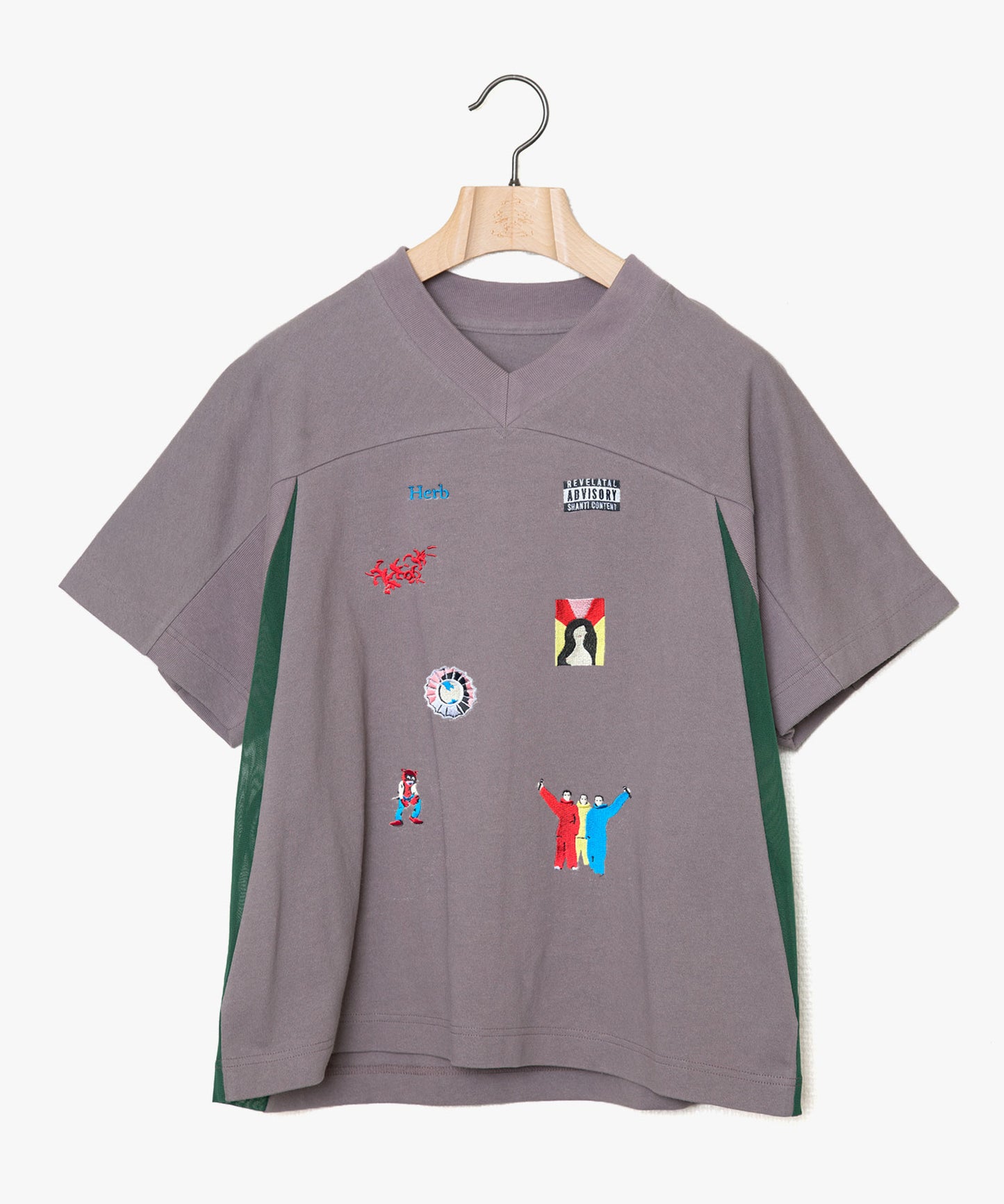 Edition Embroi Mix Tee