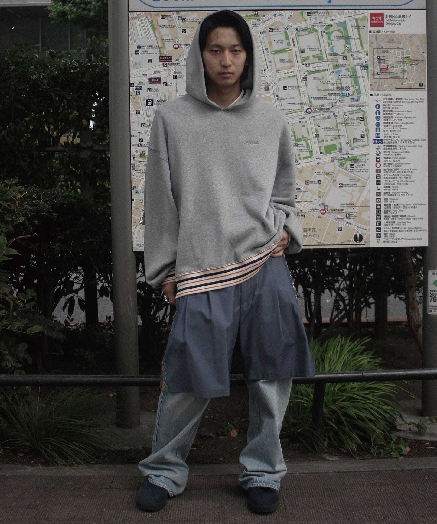 NECKCLOTH SWEATSHIRT