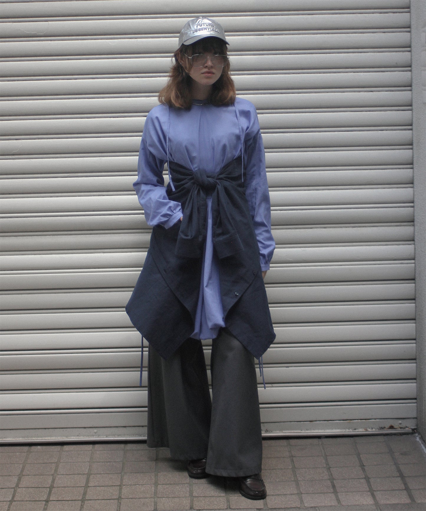 BACK-TO-FRONT LONG SHIRT