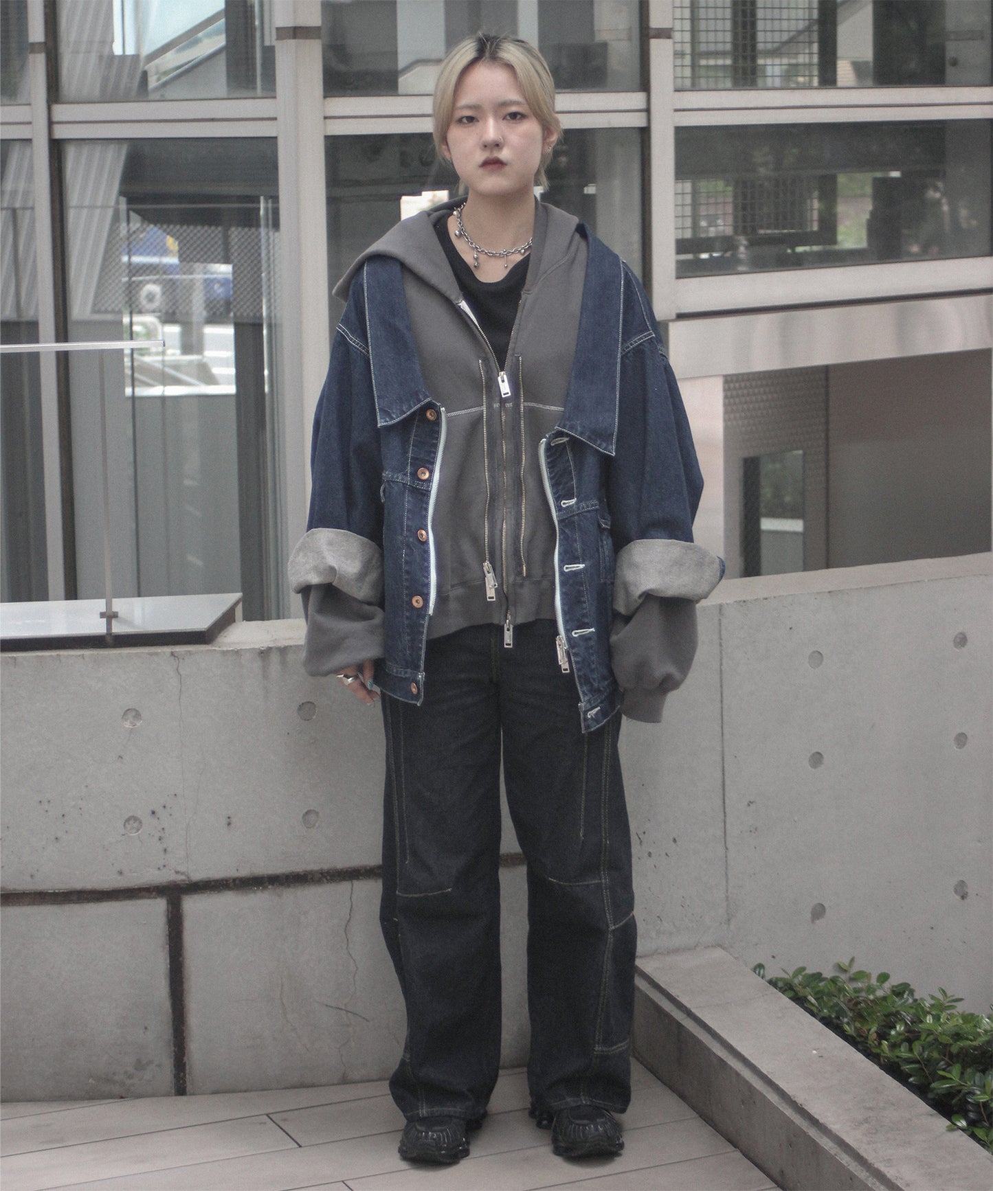 TWO-IN-ONE SWEAT