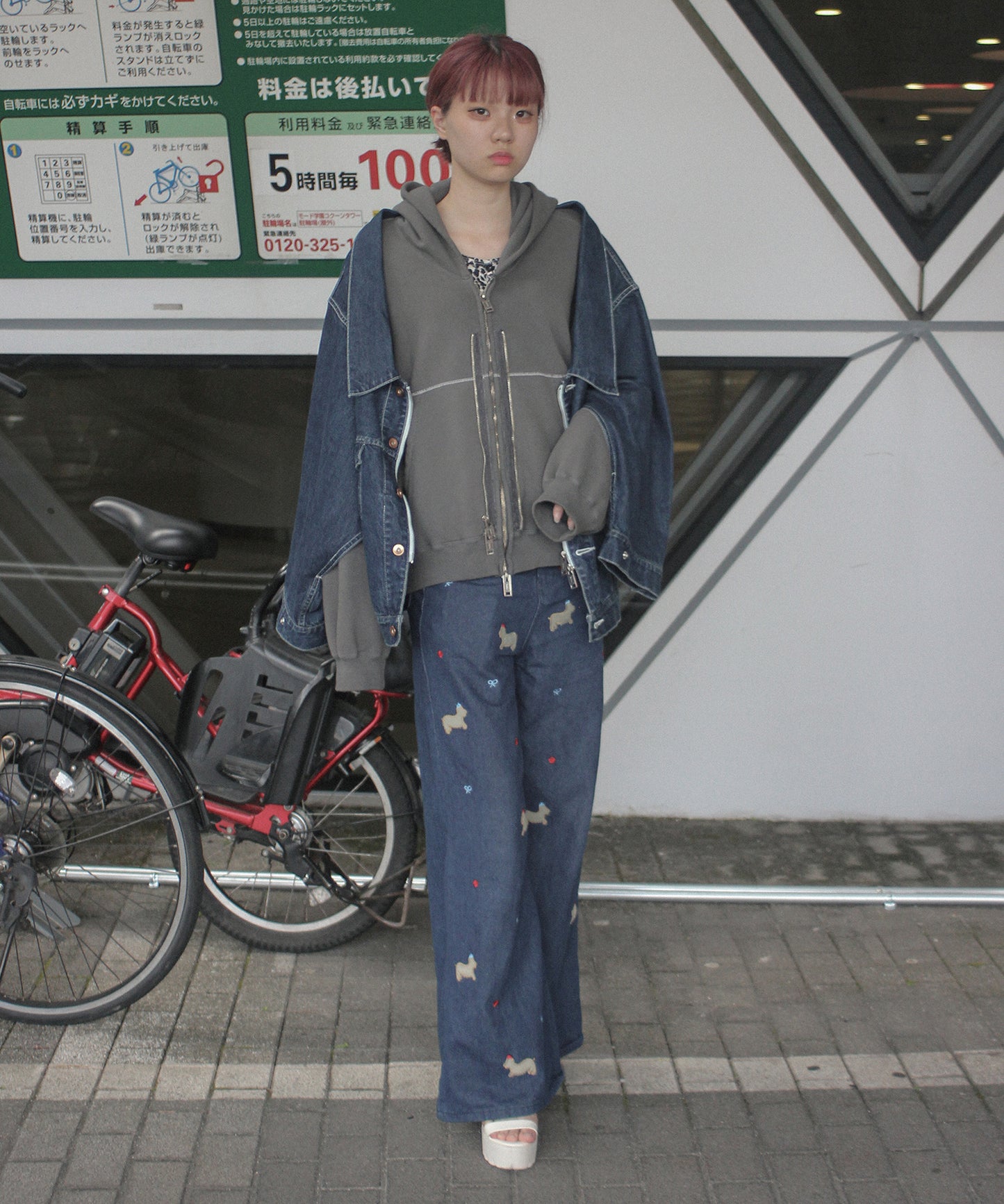 TWO-IN-ONE DENIM JACKET