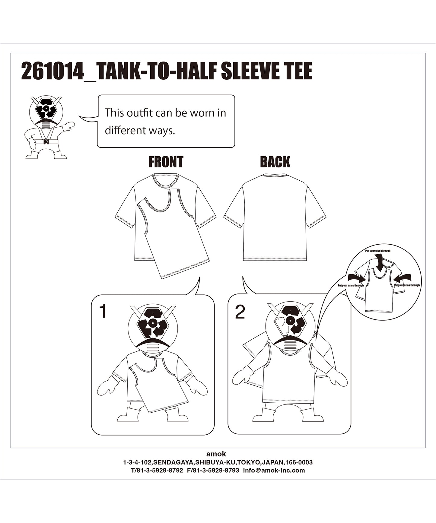 TANK-TO-HALF SLEEVE TEE