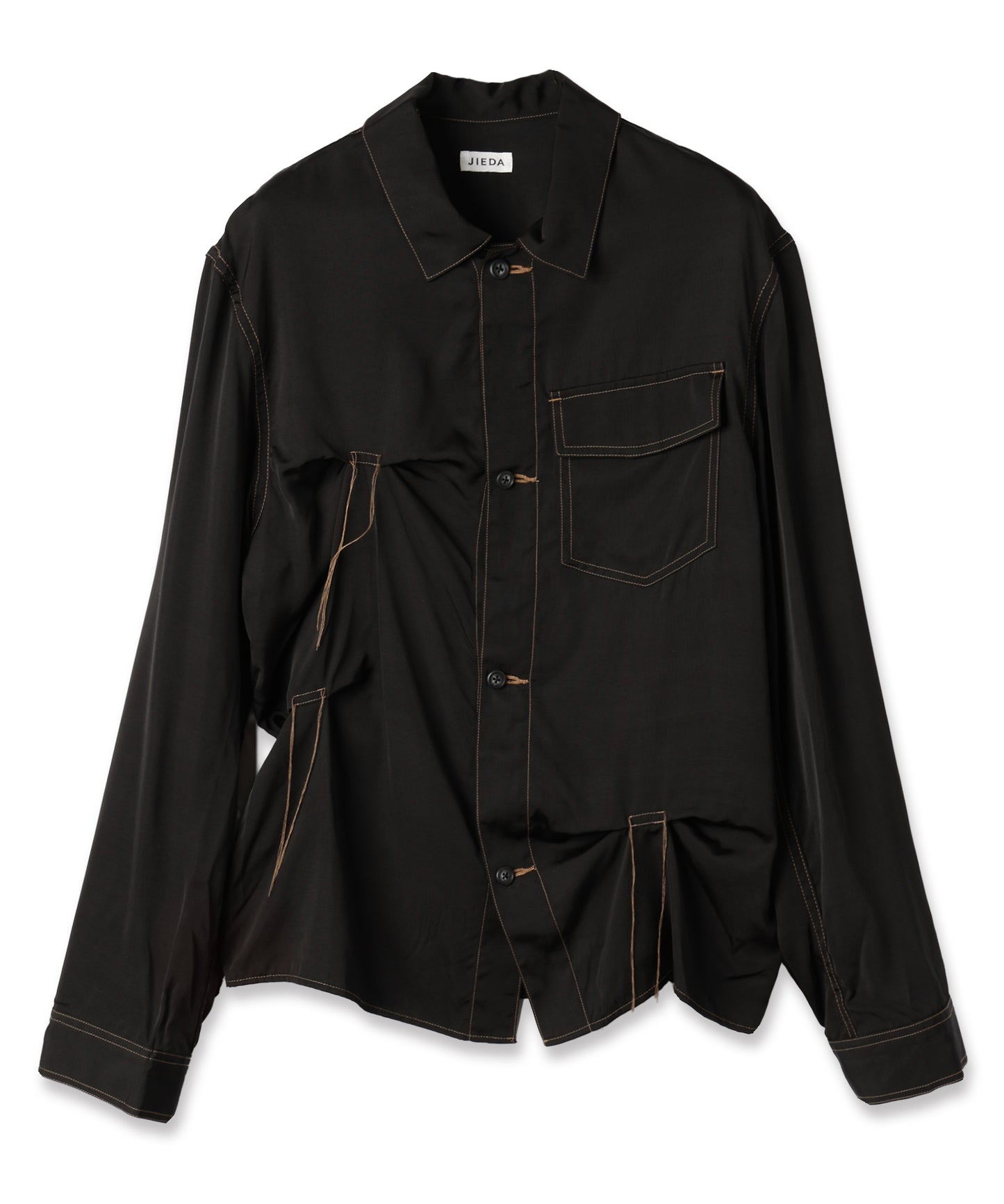 RAYON SILK SHIRT JACKET