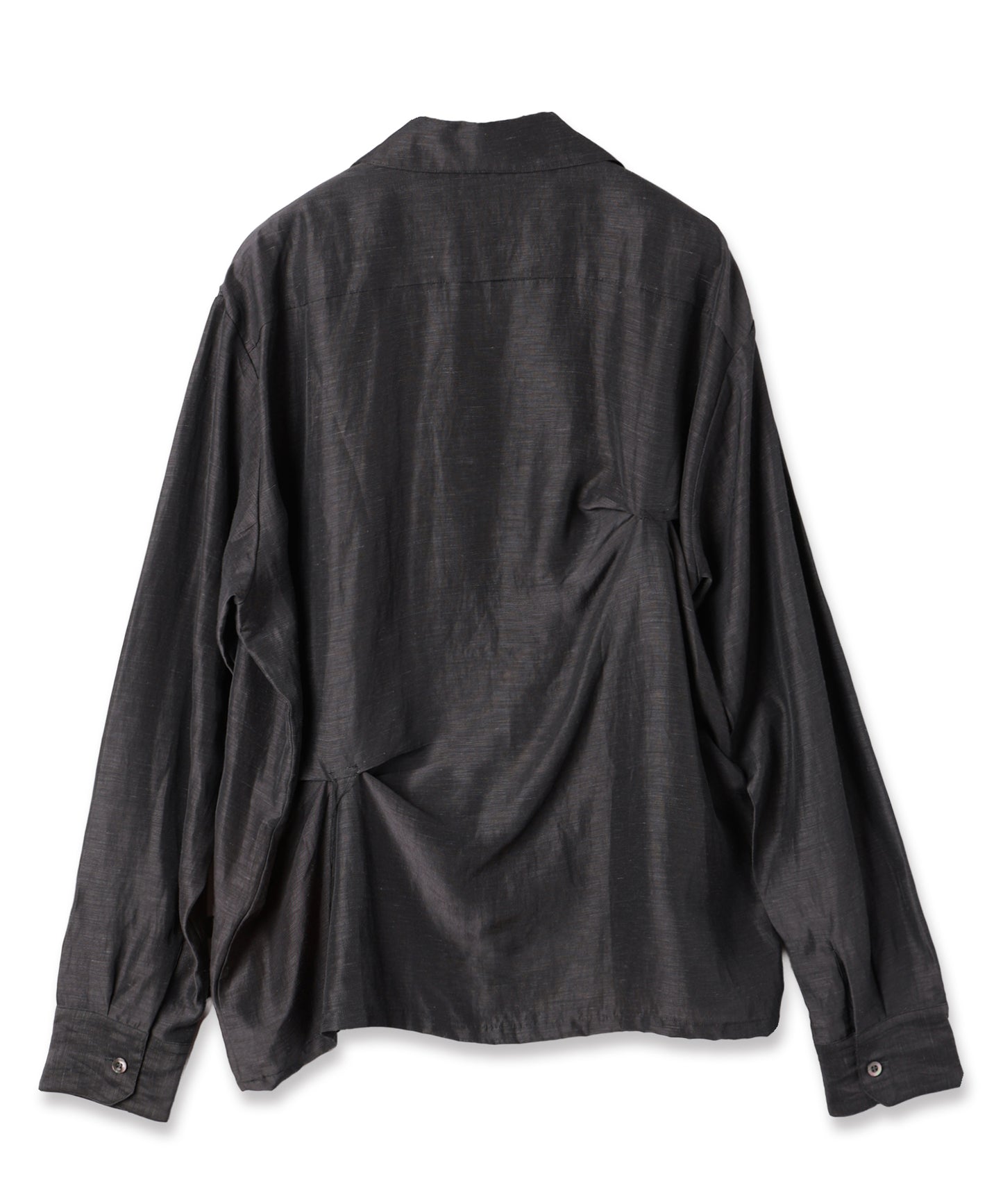 HAND STITCH OPEN COLLAR SHIRT