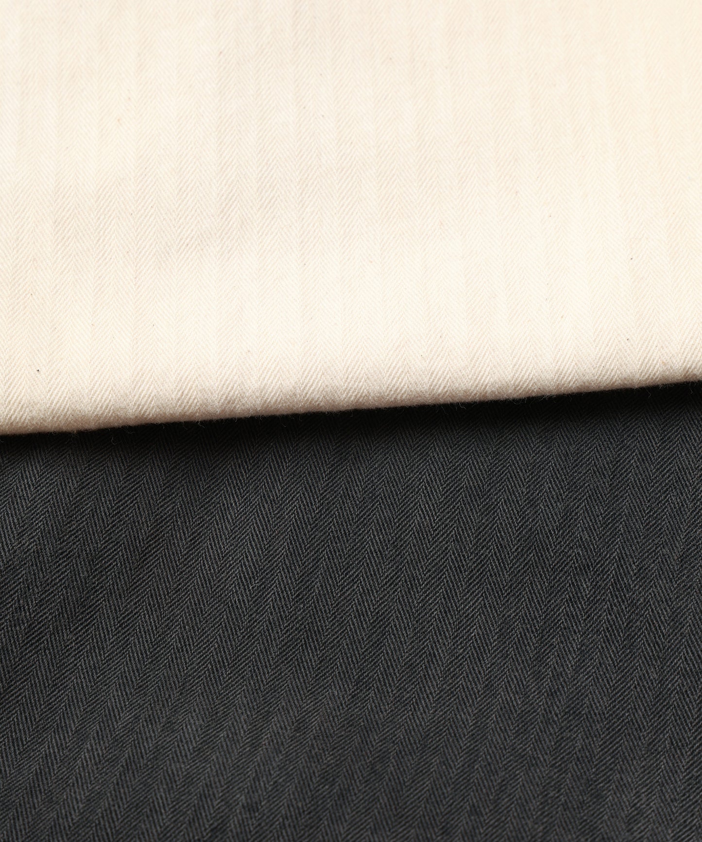 BAKER TUCK HERRINGBONE PANTS