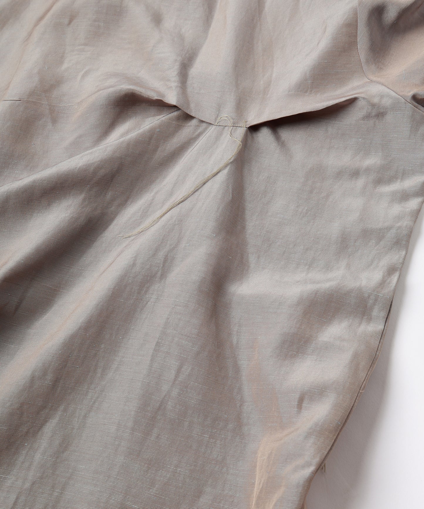 HAND STITCH OPEN COLLAR SHIRT S/S