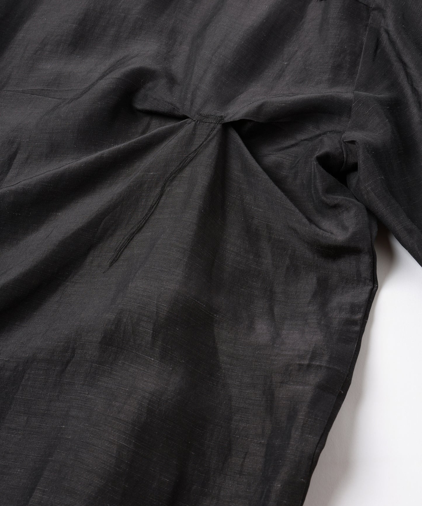 HAND STITCH OPEN COLLAR SHIRT