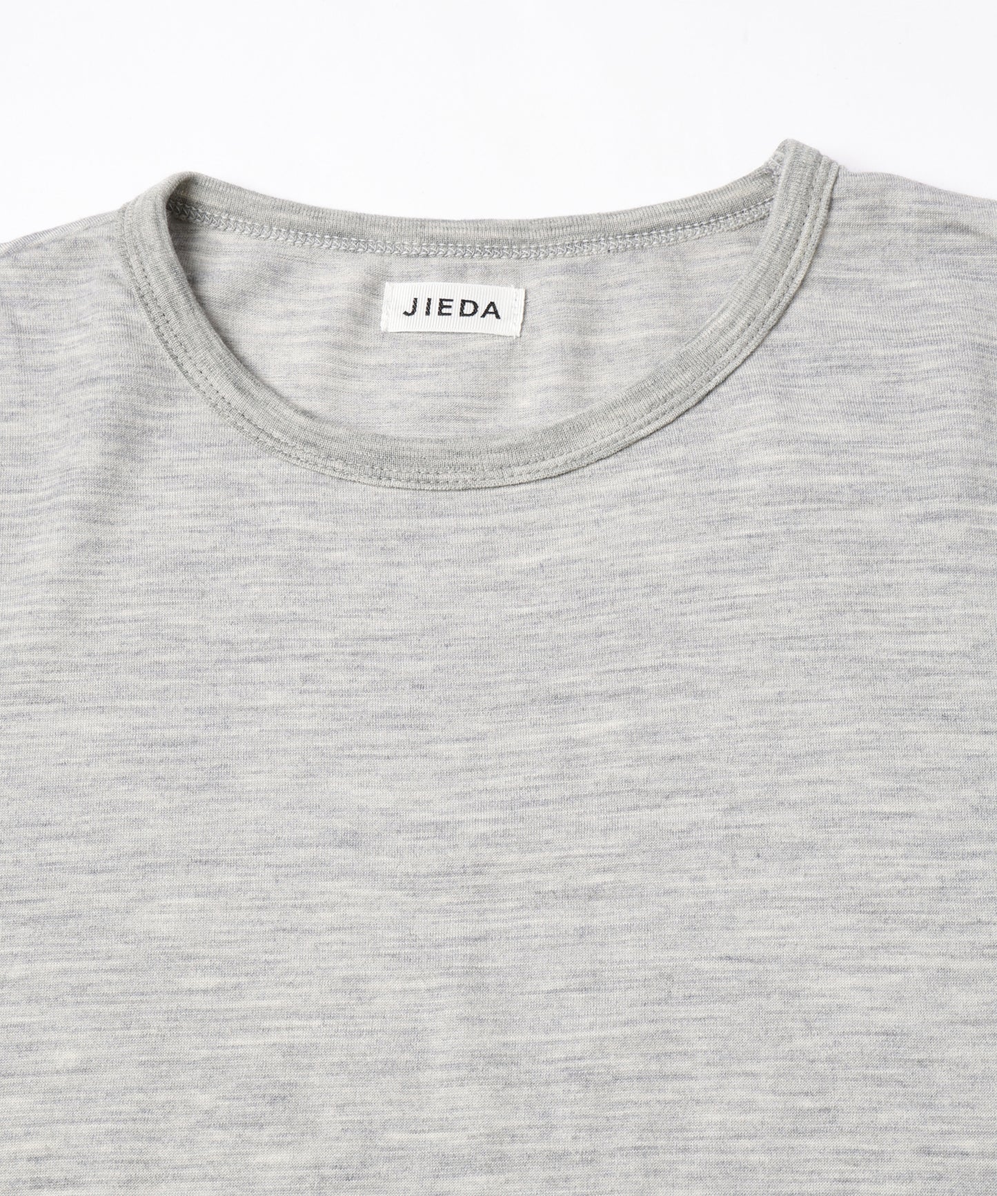 SLEEVE ROLL UP WOOL TEE