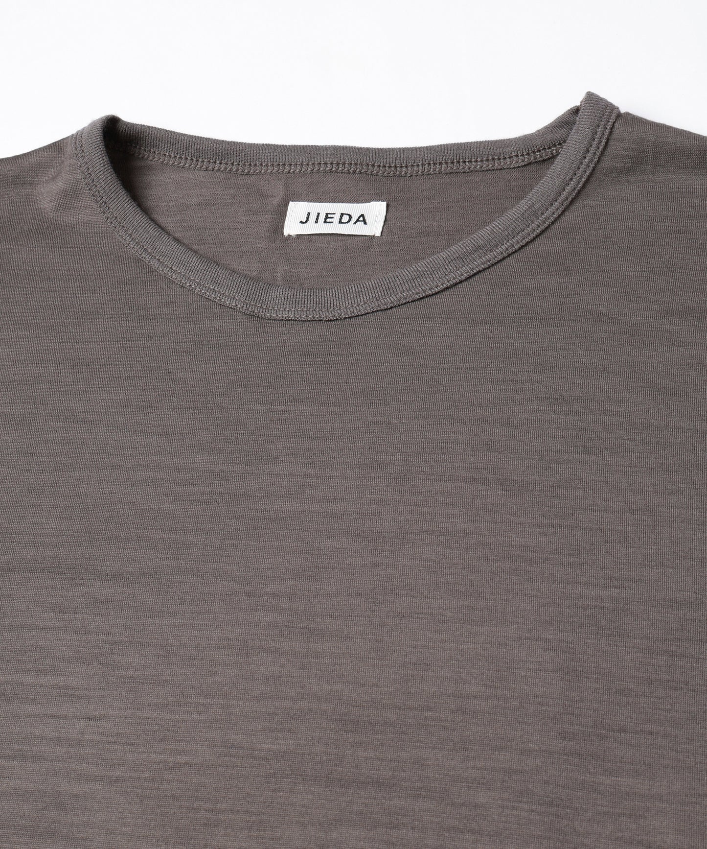 SLEEVE ROLL UP WOOL TEE