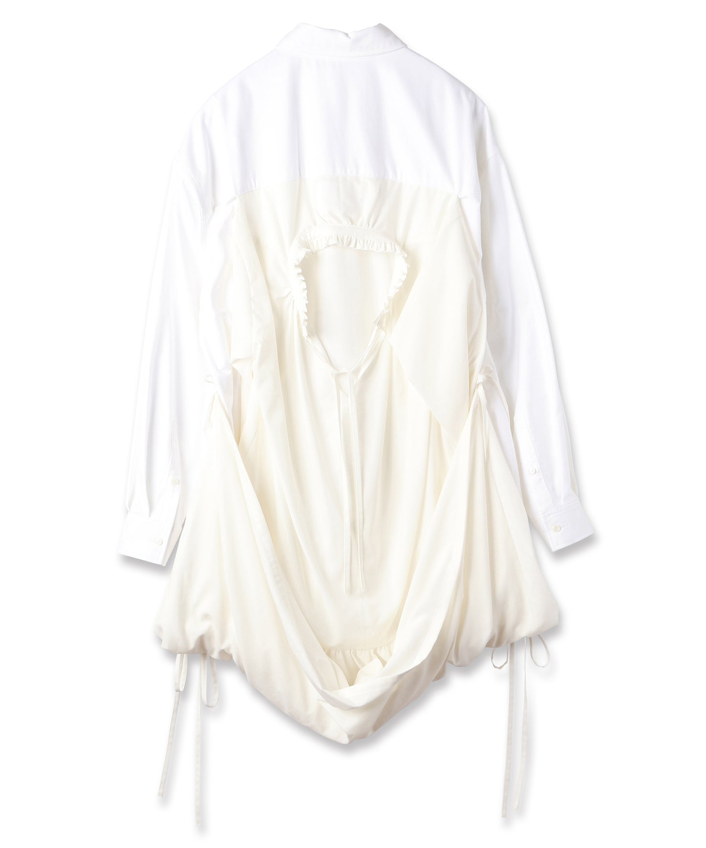BACK-TO-FRONT LONG SHIRT