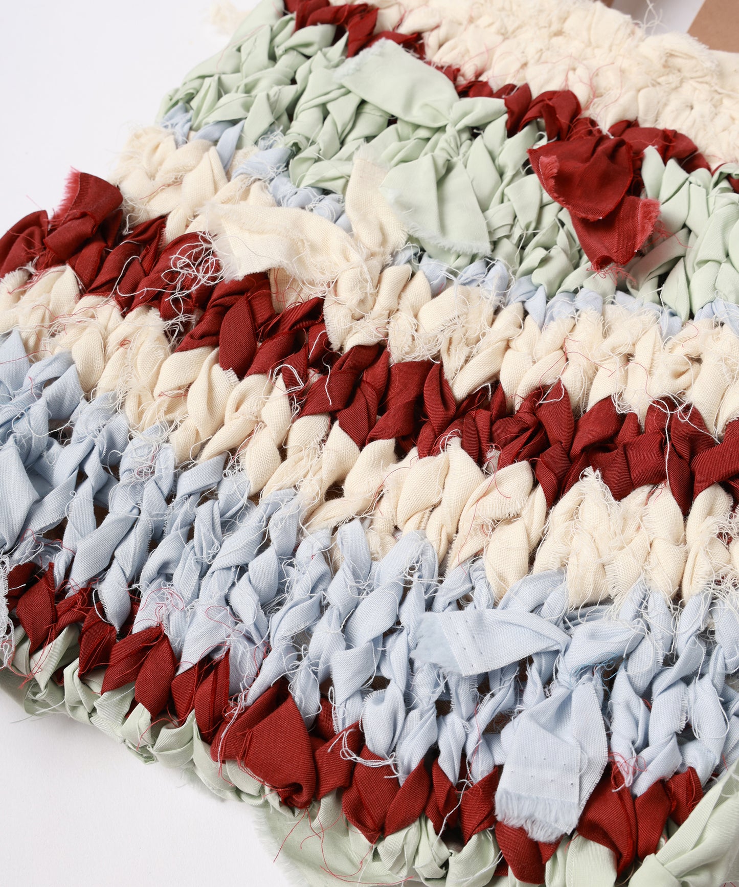 RAG KNITTING BAG