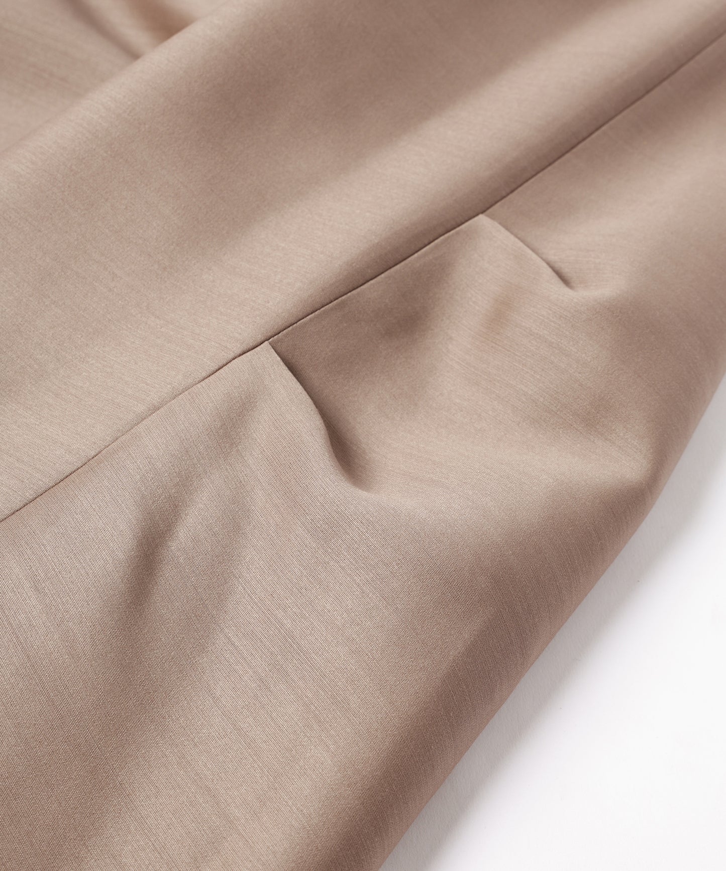 SILK WIDE TROUSERS