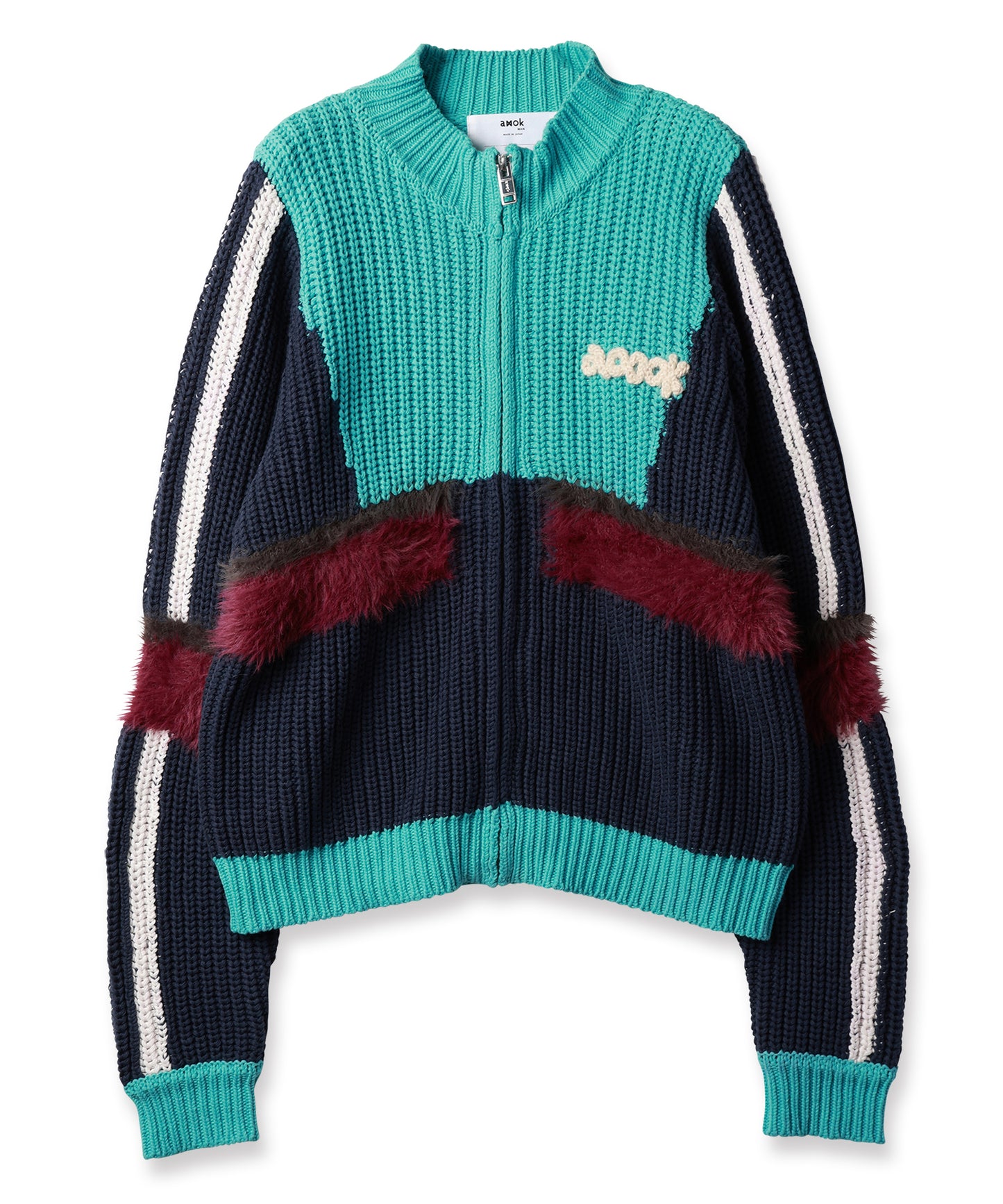 KNIT TRACK JACKET