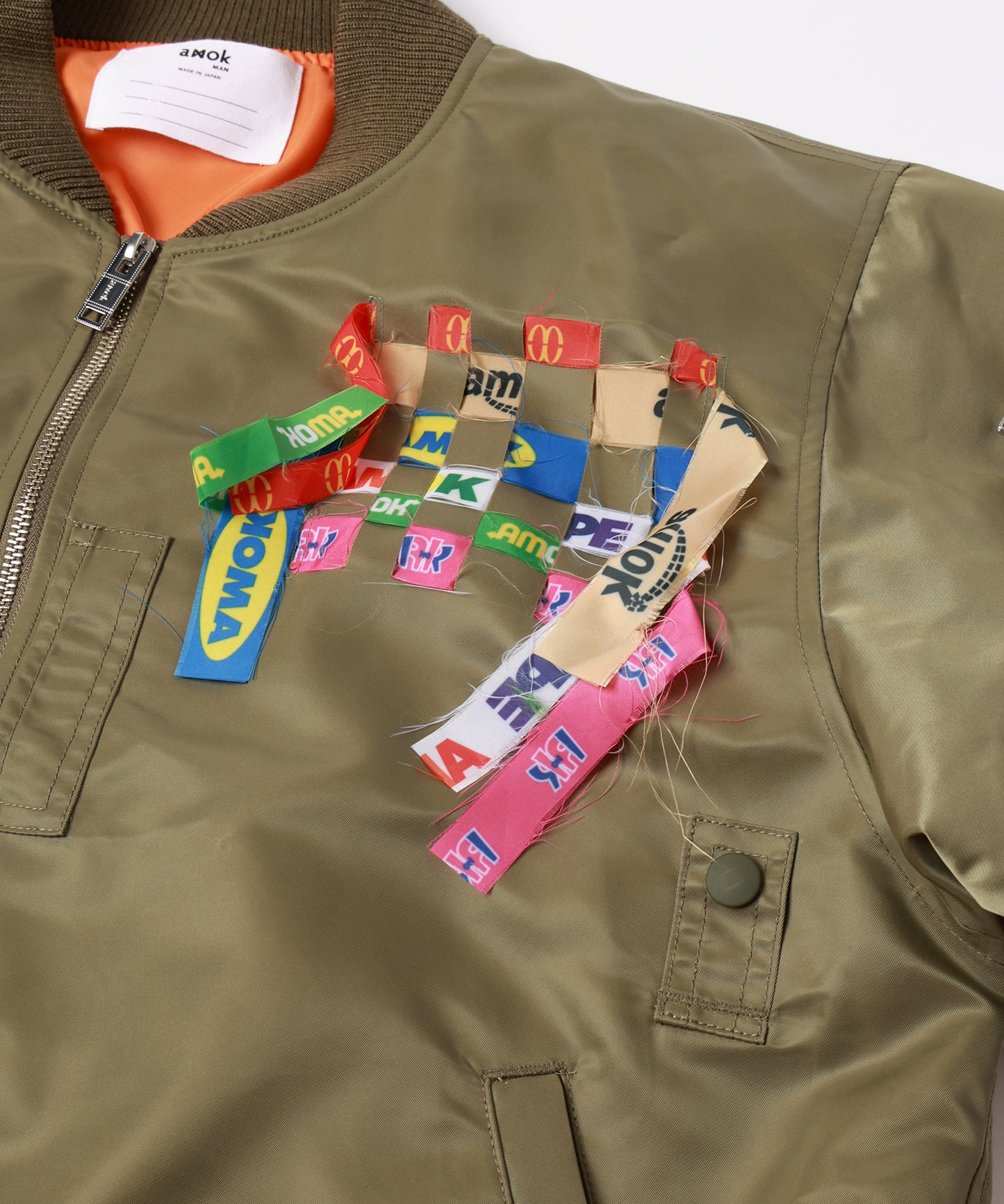 TAPE WEAVING BLOUSON