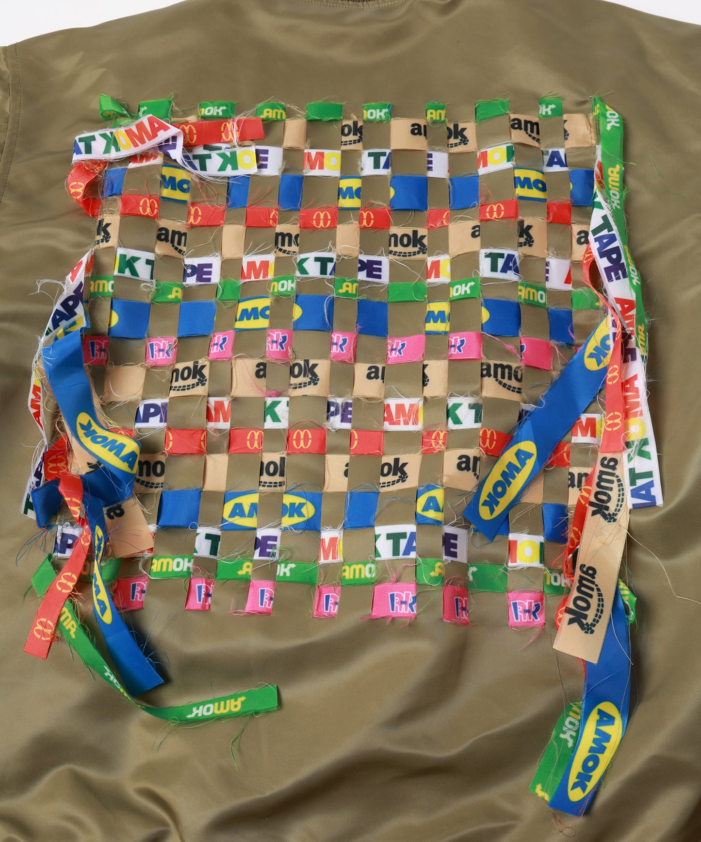 TAPE WEAVING BLOUSON