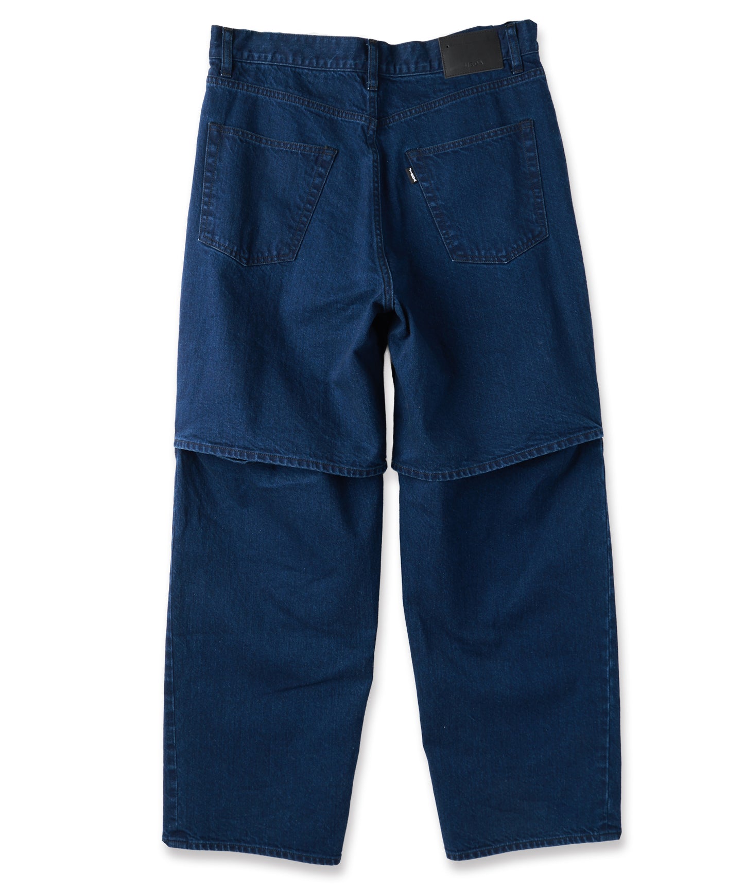USED KNEE HIGH LAYERED DENIM