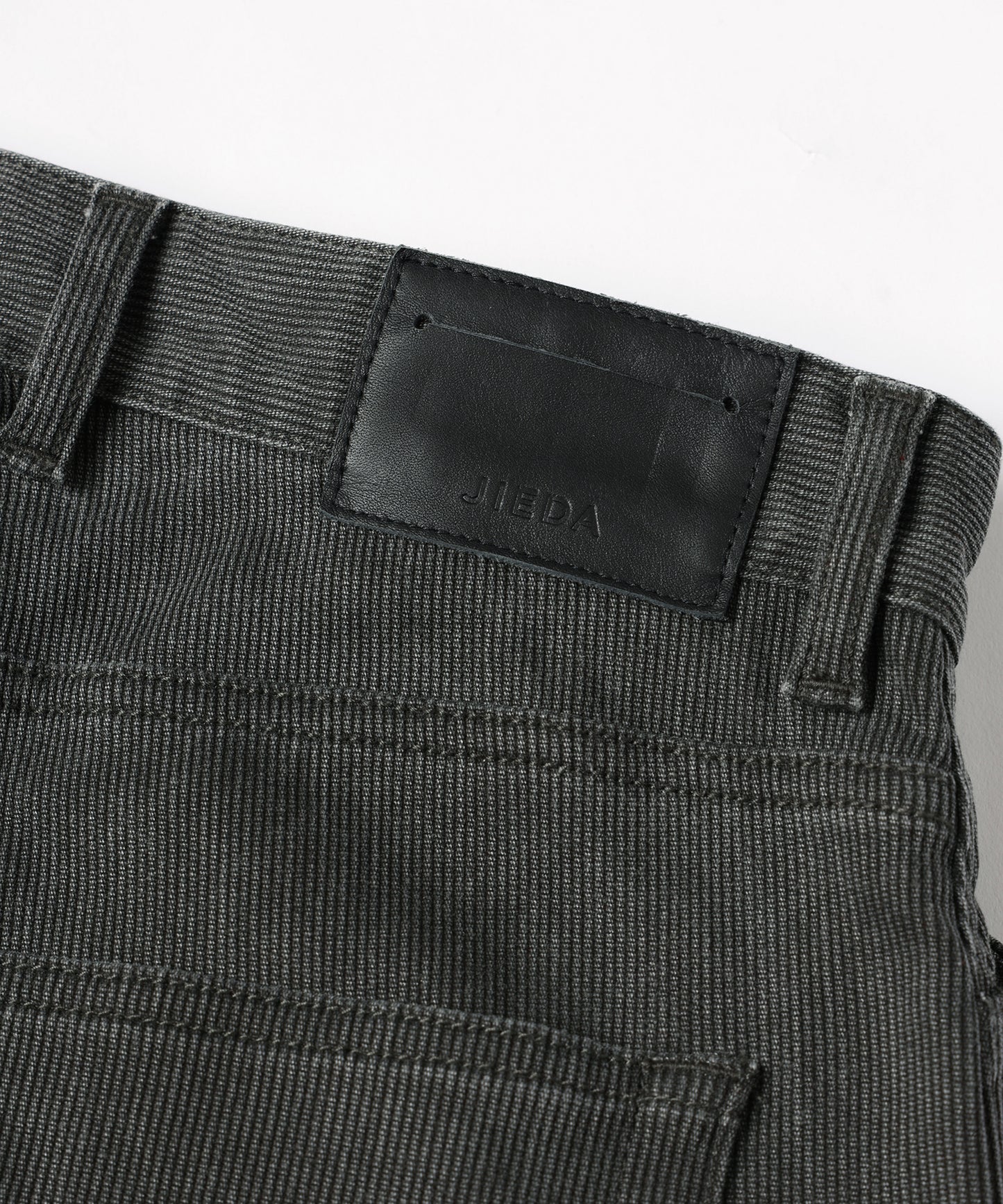ONE TUCK FADE PIQUE PANTS