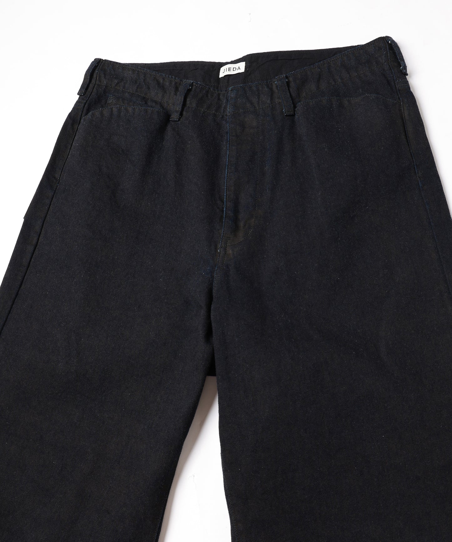 FLARE COATED DENIM