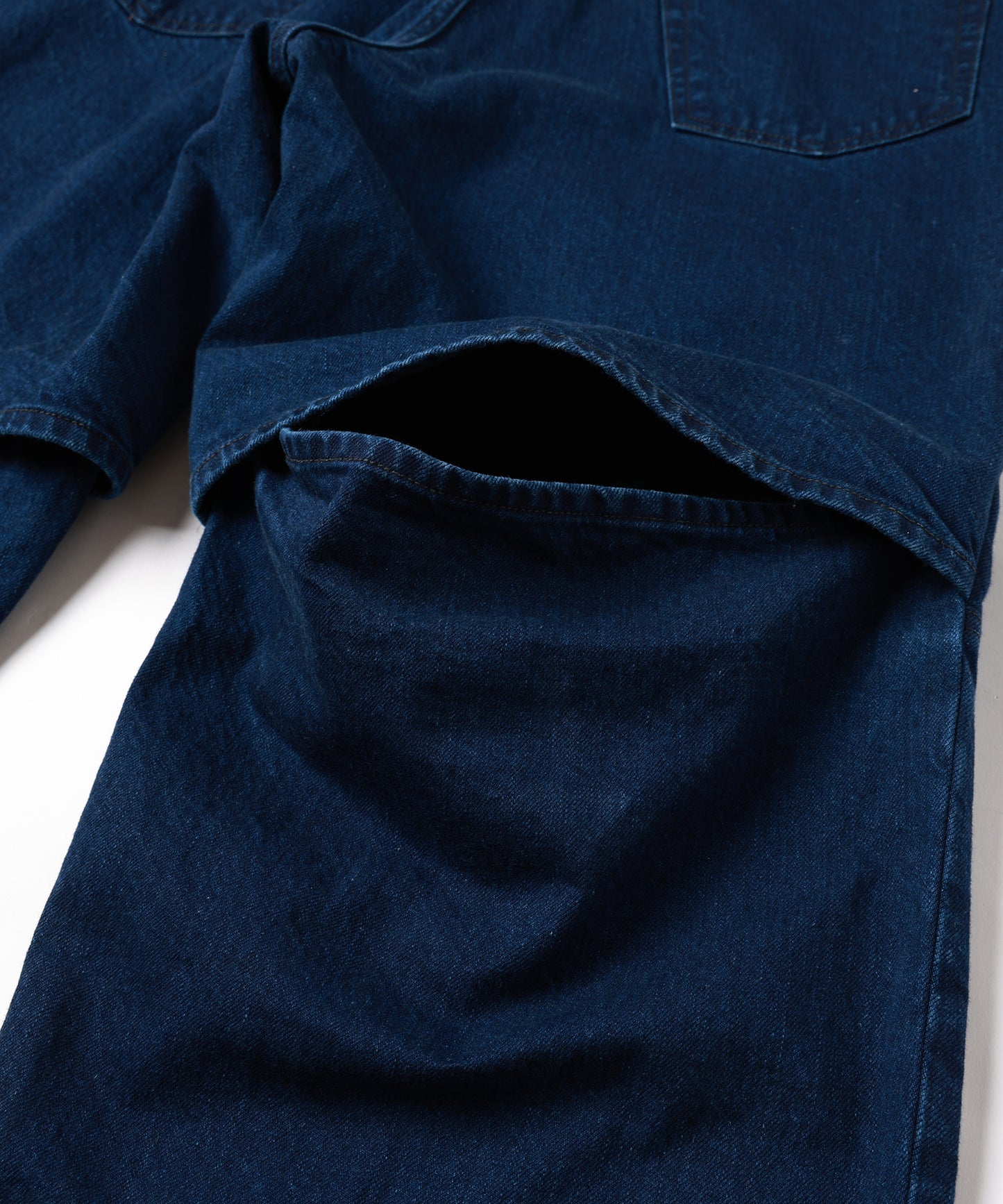 USED KNEE HIGH LAYERED DENIM