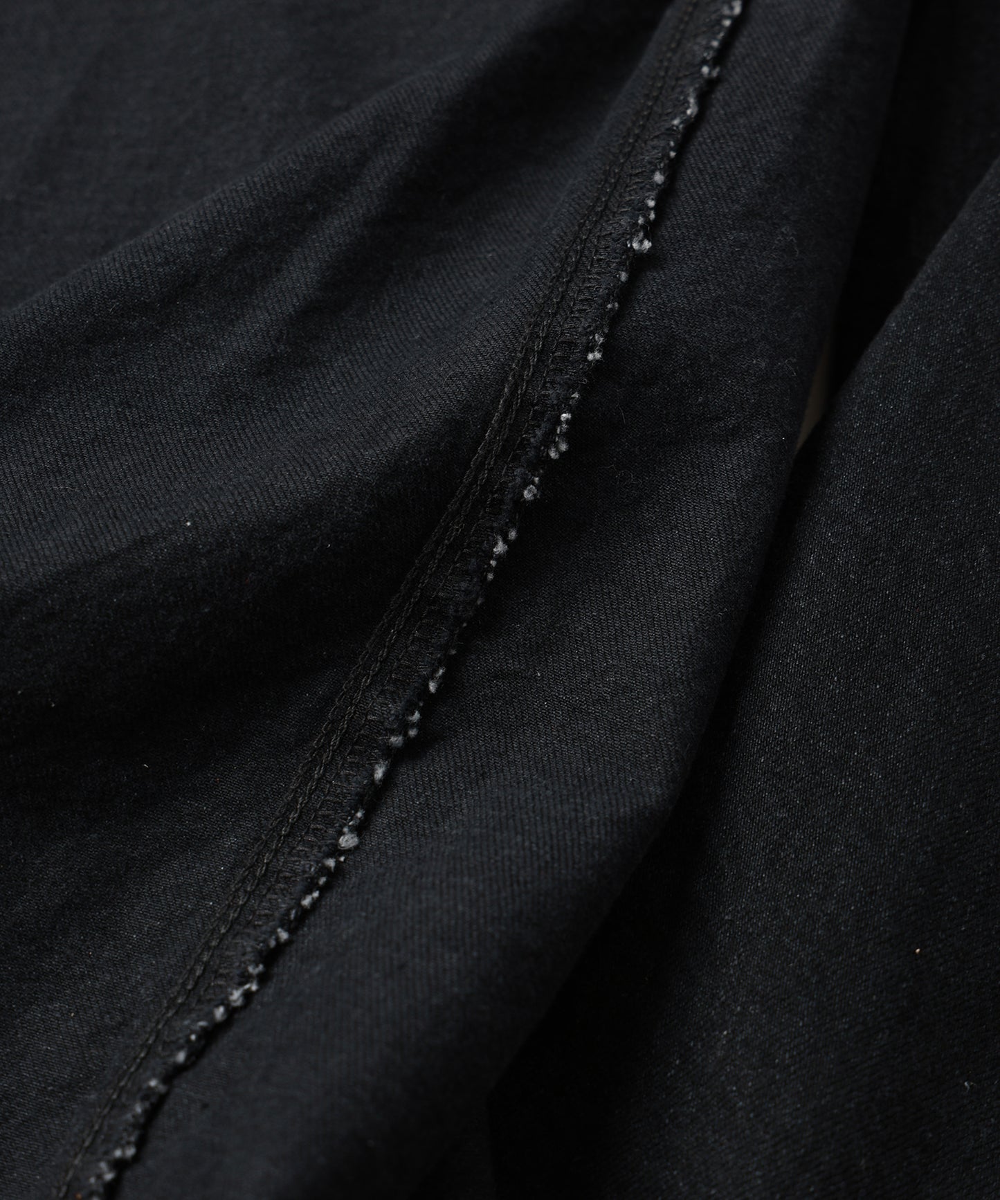 KNEE HIGH LAYERED COATED DENIM