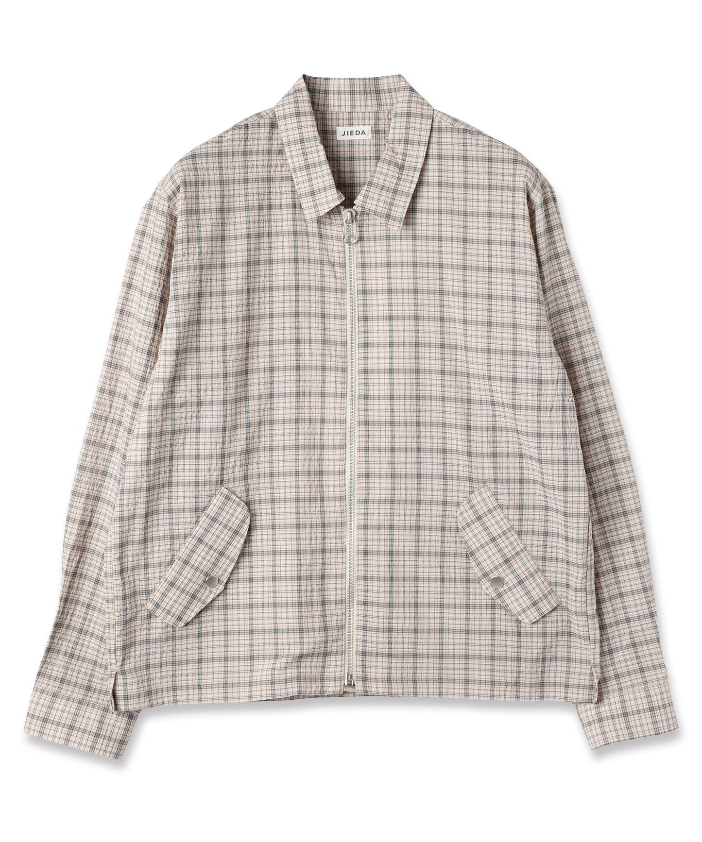 SEERSUCKER ZIP SHIRT