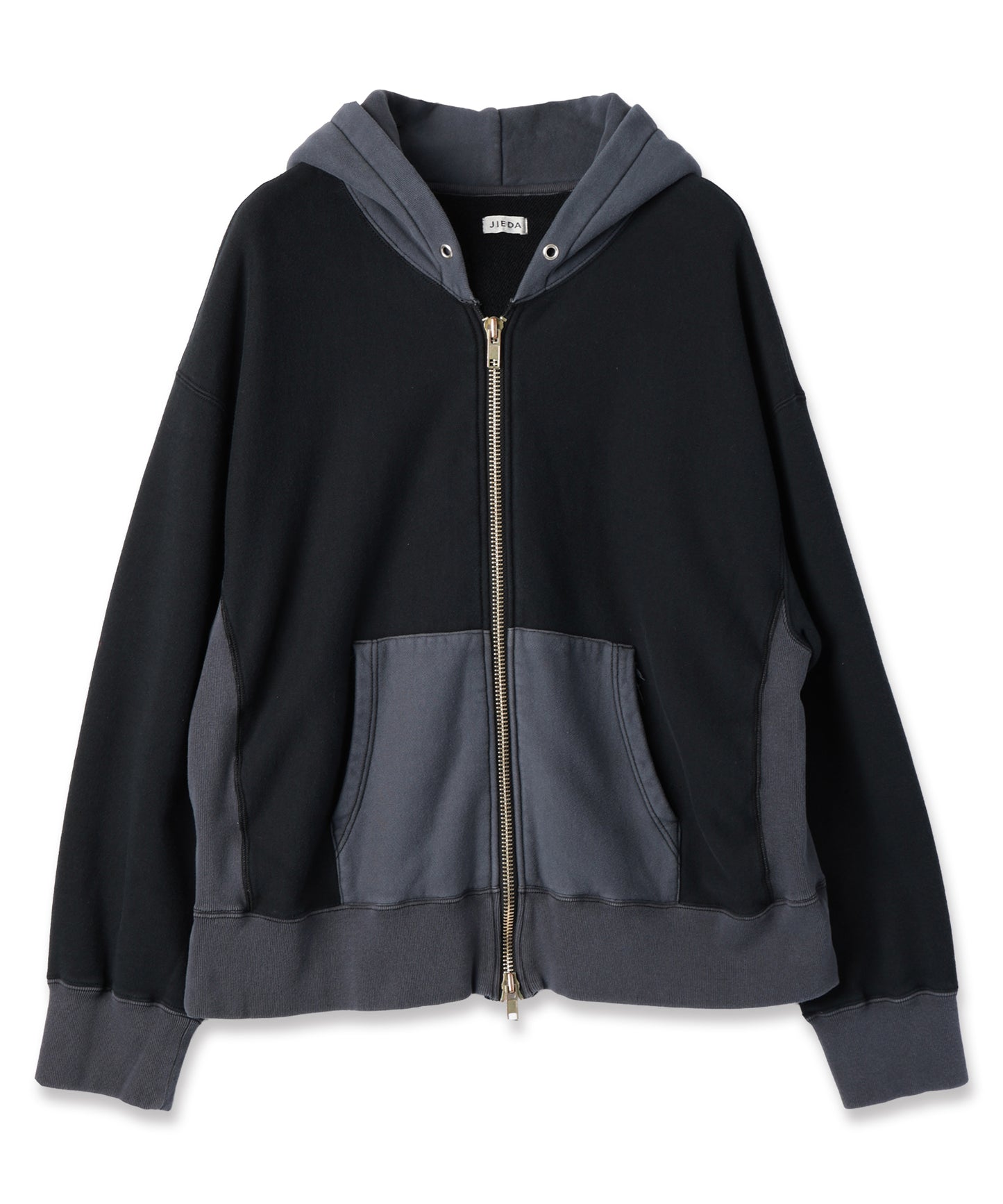 2TONE ZIP HOODIE
