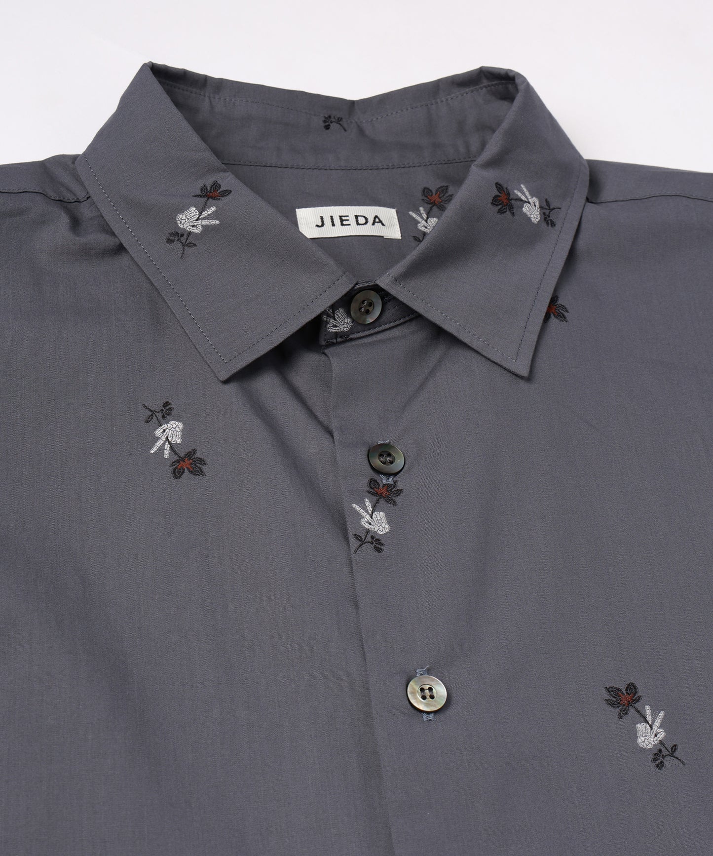 BONE FLOWER SHORT SHIRT