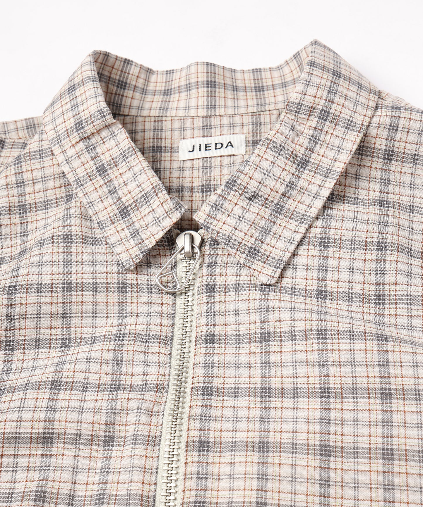 SEERSUCKER ZIP SHIRT