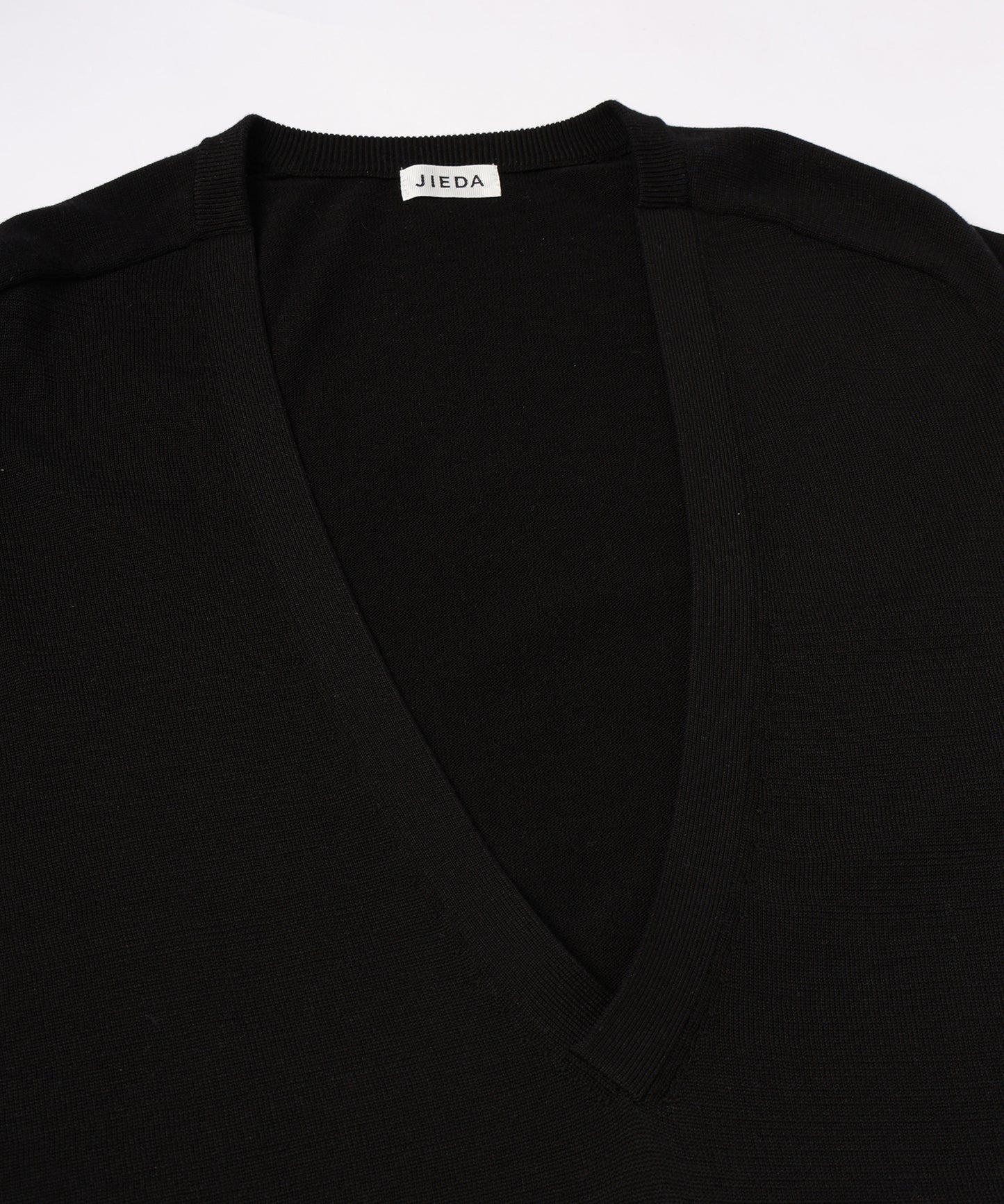 COTTON SILK V NECK KNIT