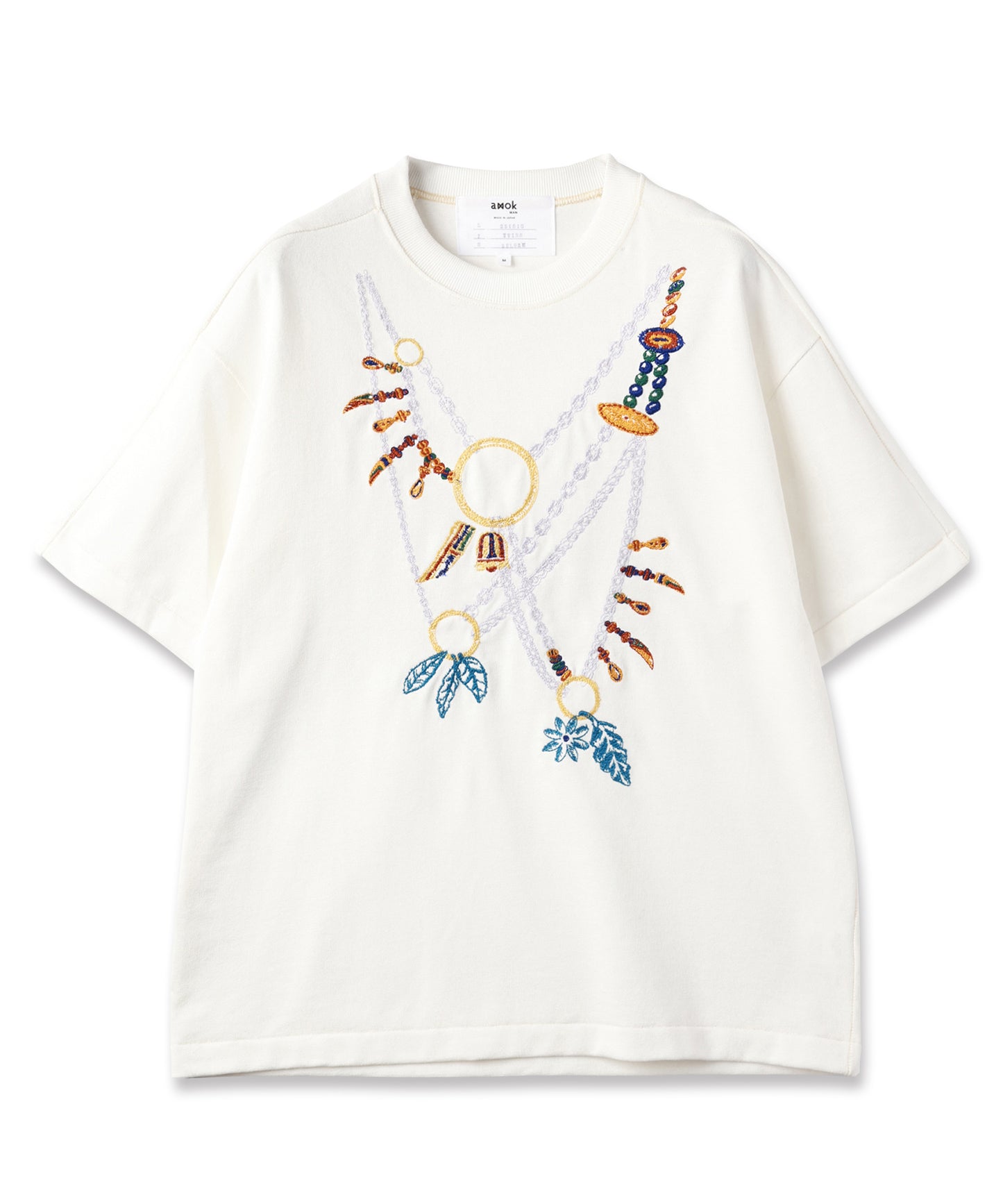 AMULET EMBROIDERY TEE