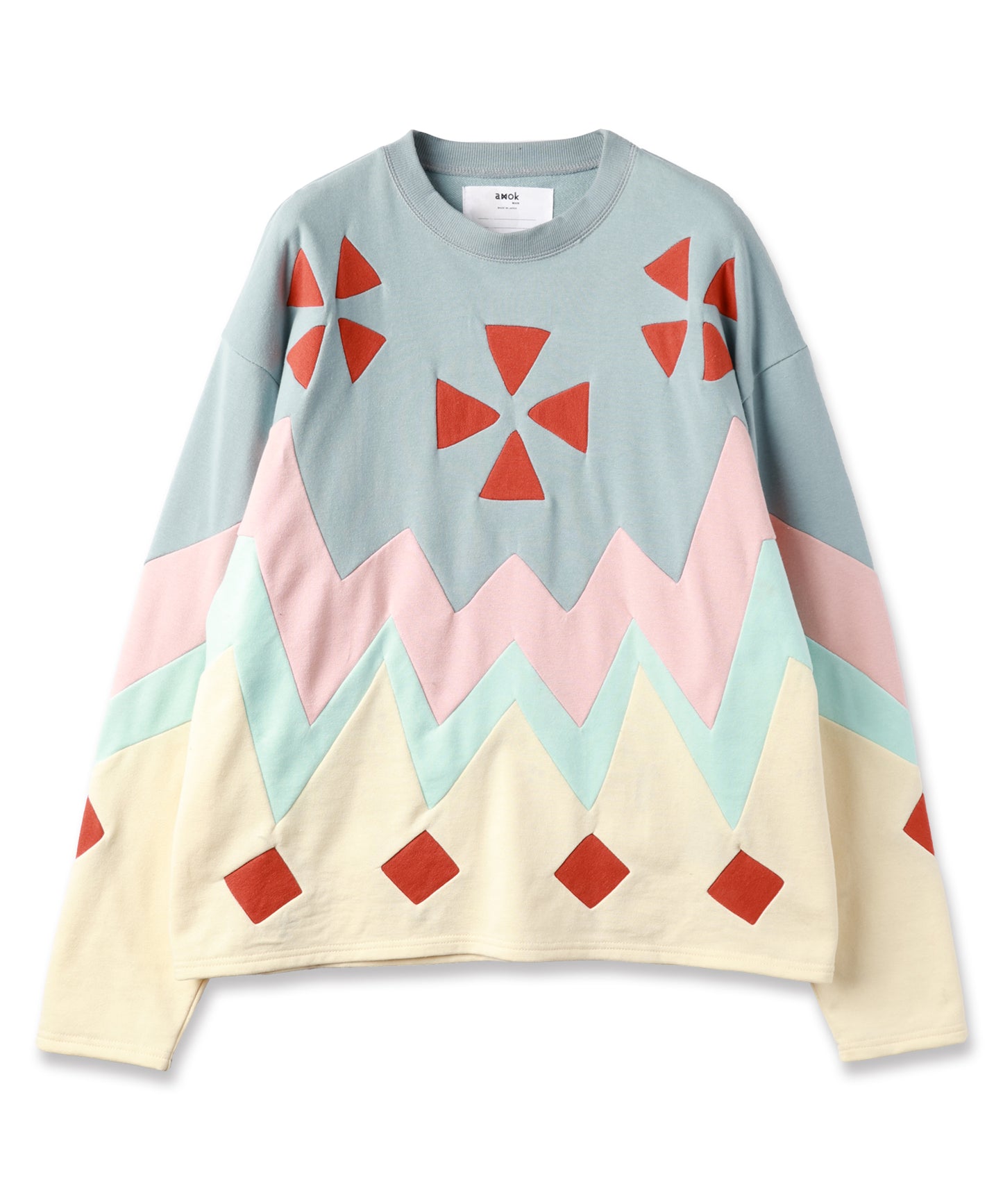 MULTI COLOR LONG TEE【7月下旬】