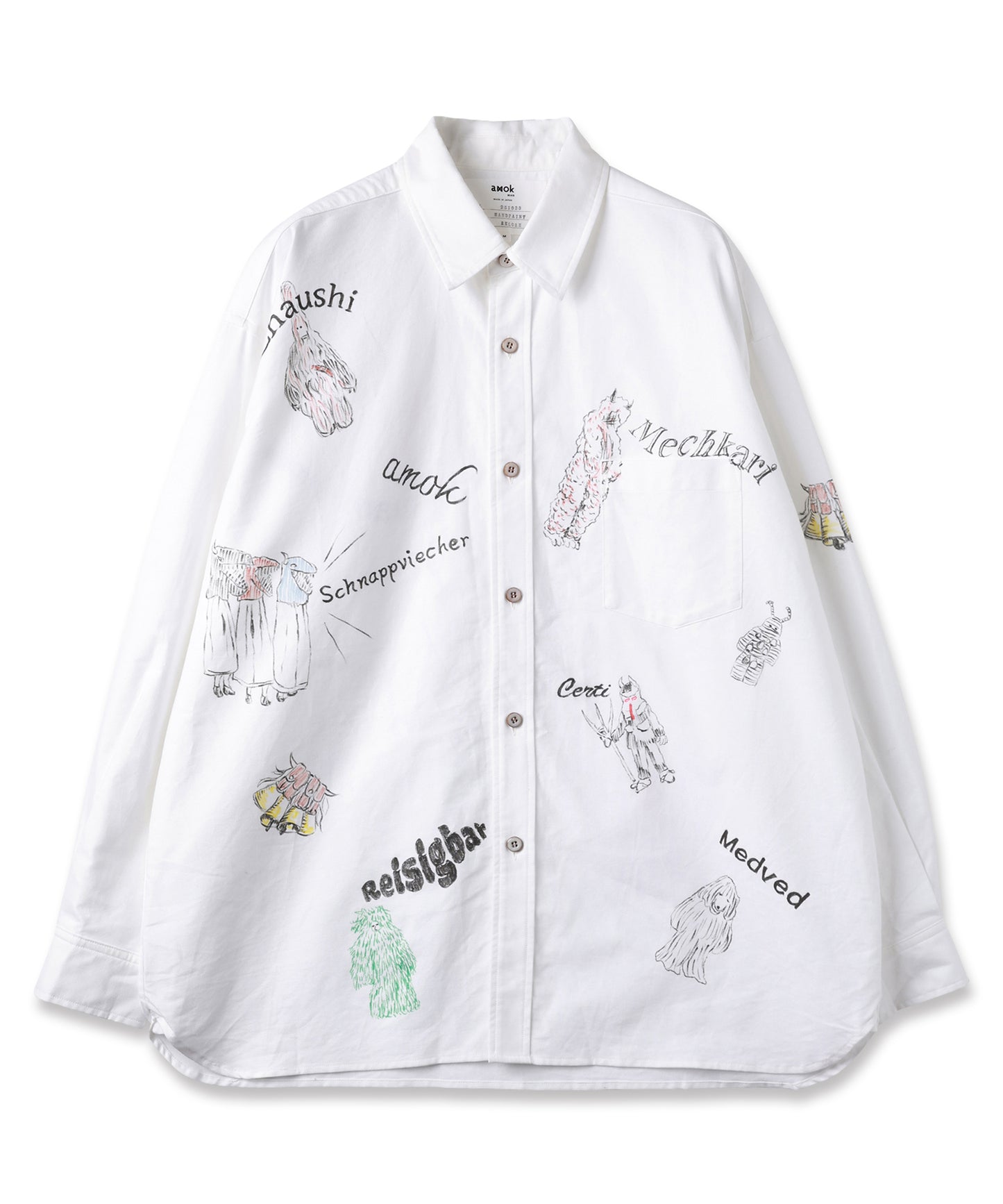 HAND PAINTING MONSTER SHIRT【8月下旬】