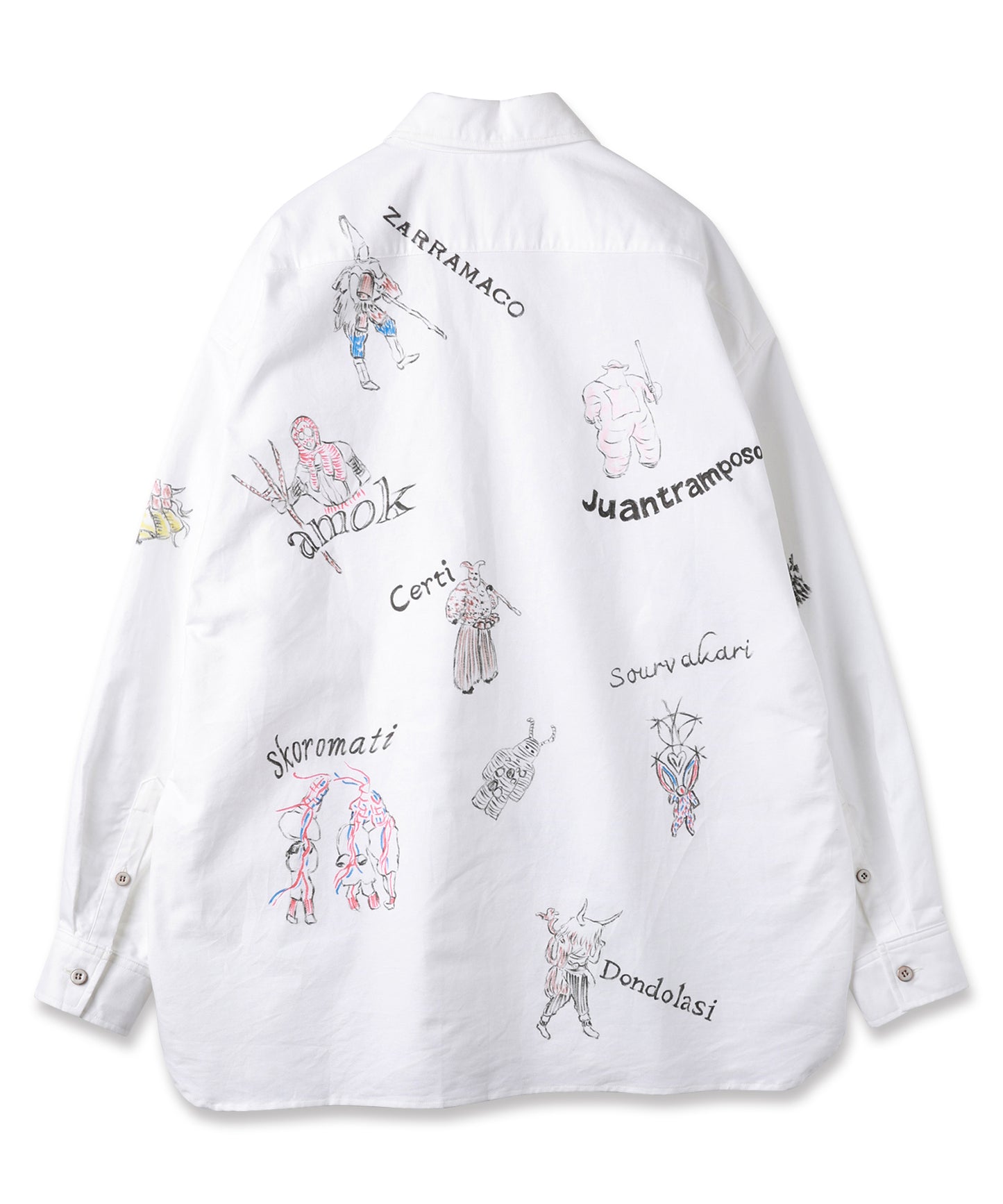 HAND PAINTING MONSTER SHIRT【8月下旬】