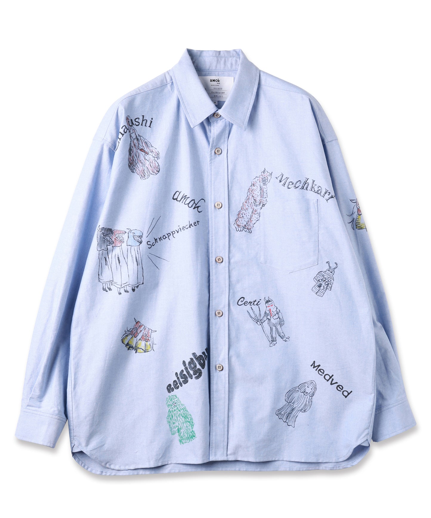 HAND PAINTING MONSTER SHIRT【8月下旬】