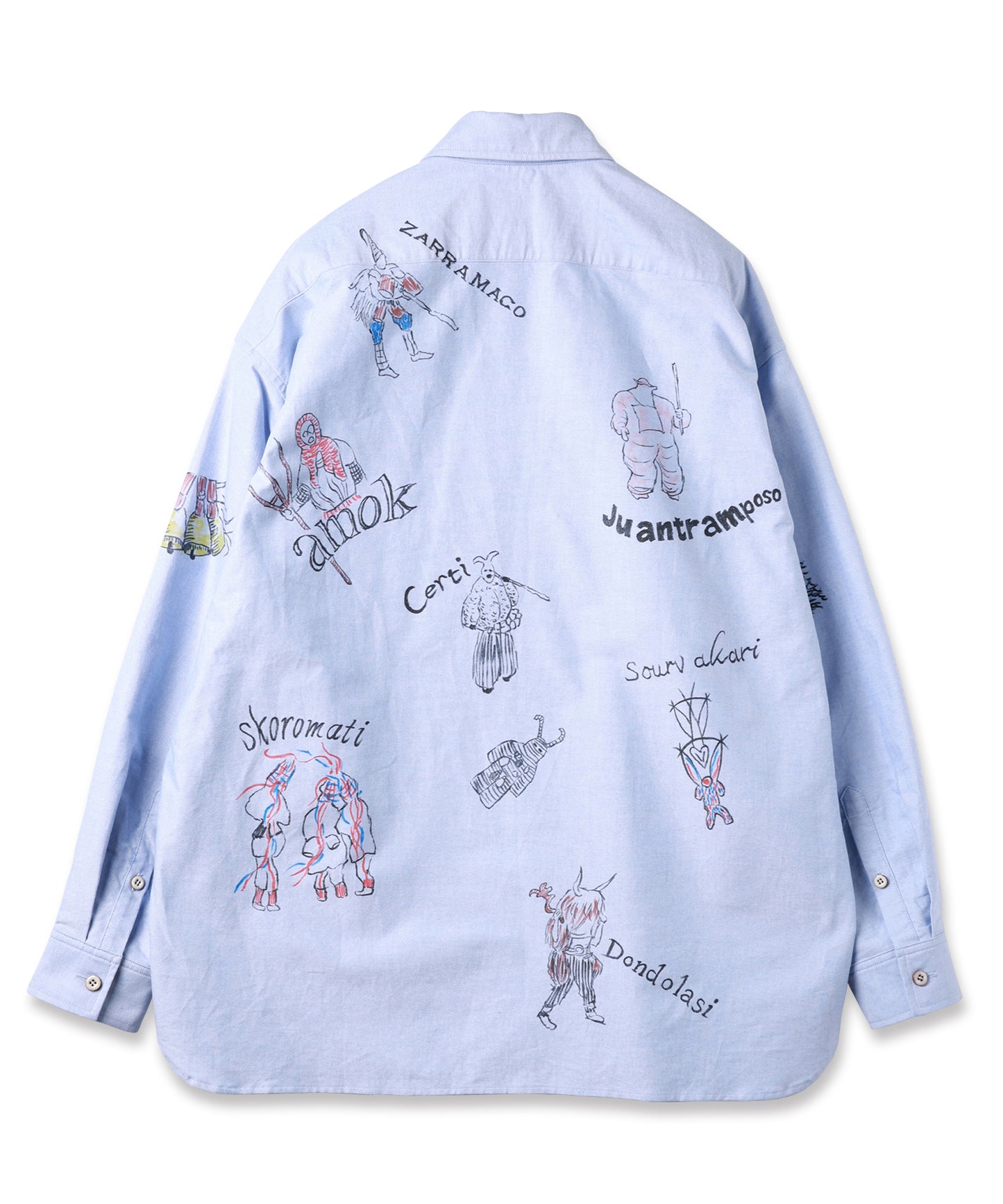 HAND PAINTING MONSTER SHIRT【8月下旬】