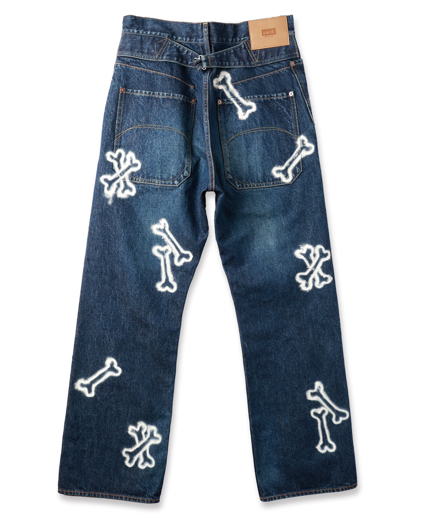 HAND PAINTING DENIM PANTS【8月下旬】